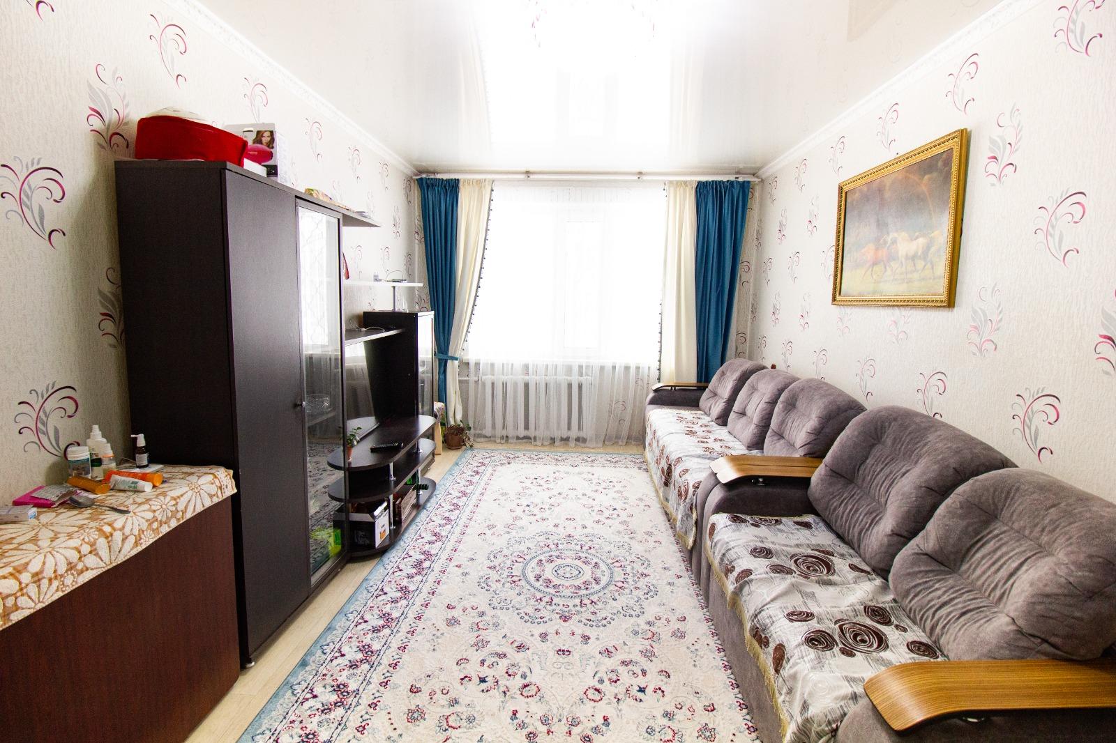 3-комнантная квартира, 57.0 м²,мкр Самал за 16 500 000