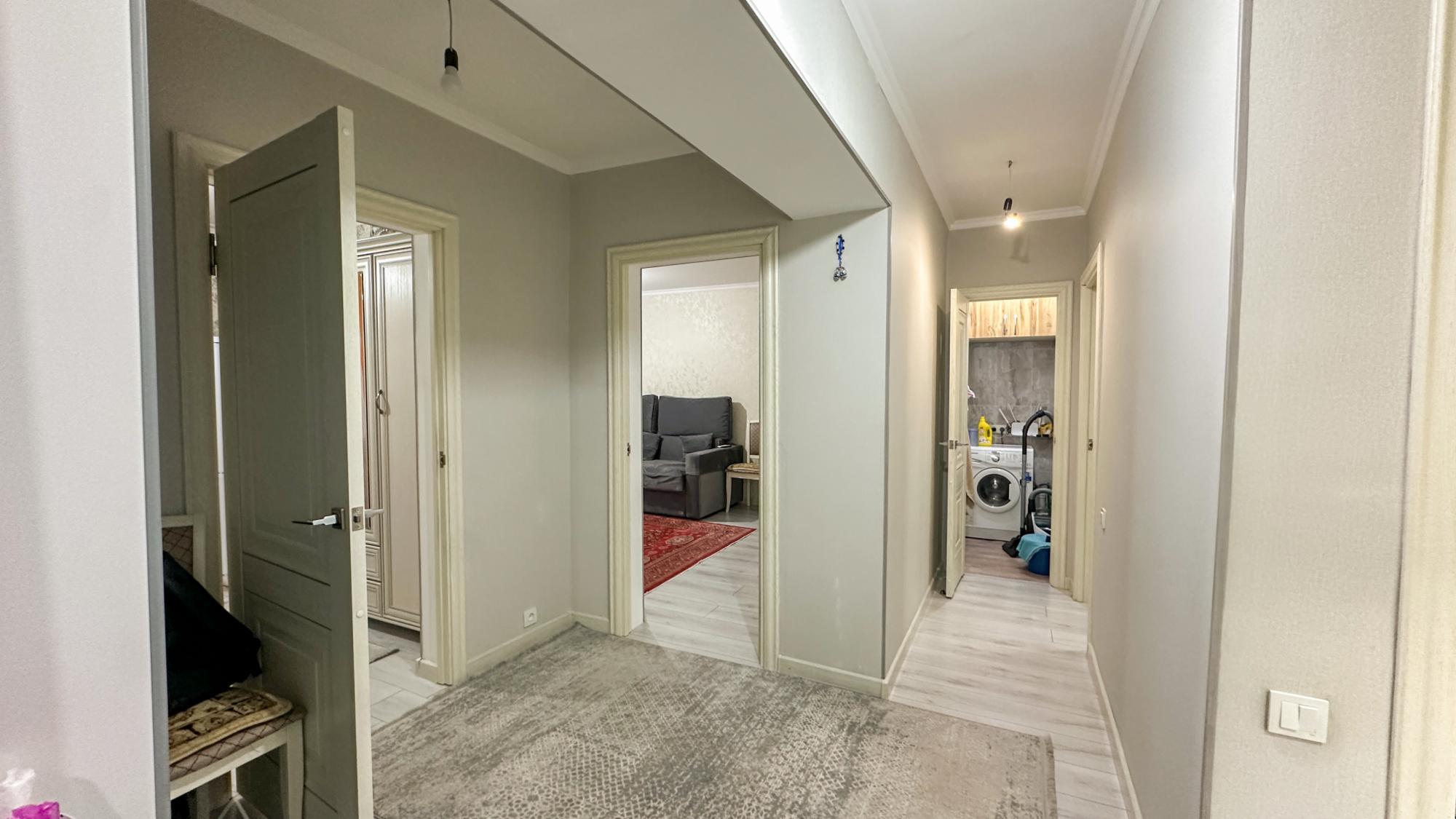 3-комнантная квартира, 69.0 м²,Каратал за 30 000 000