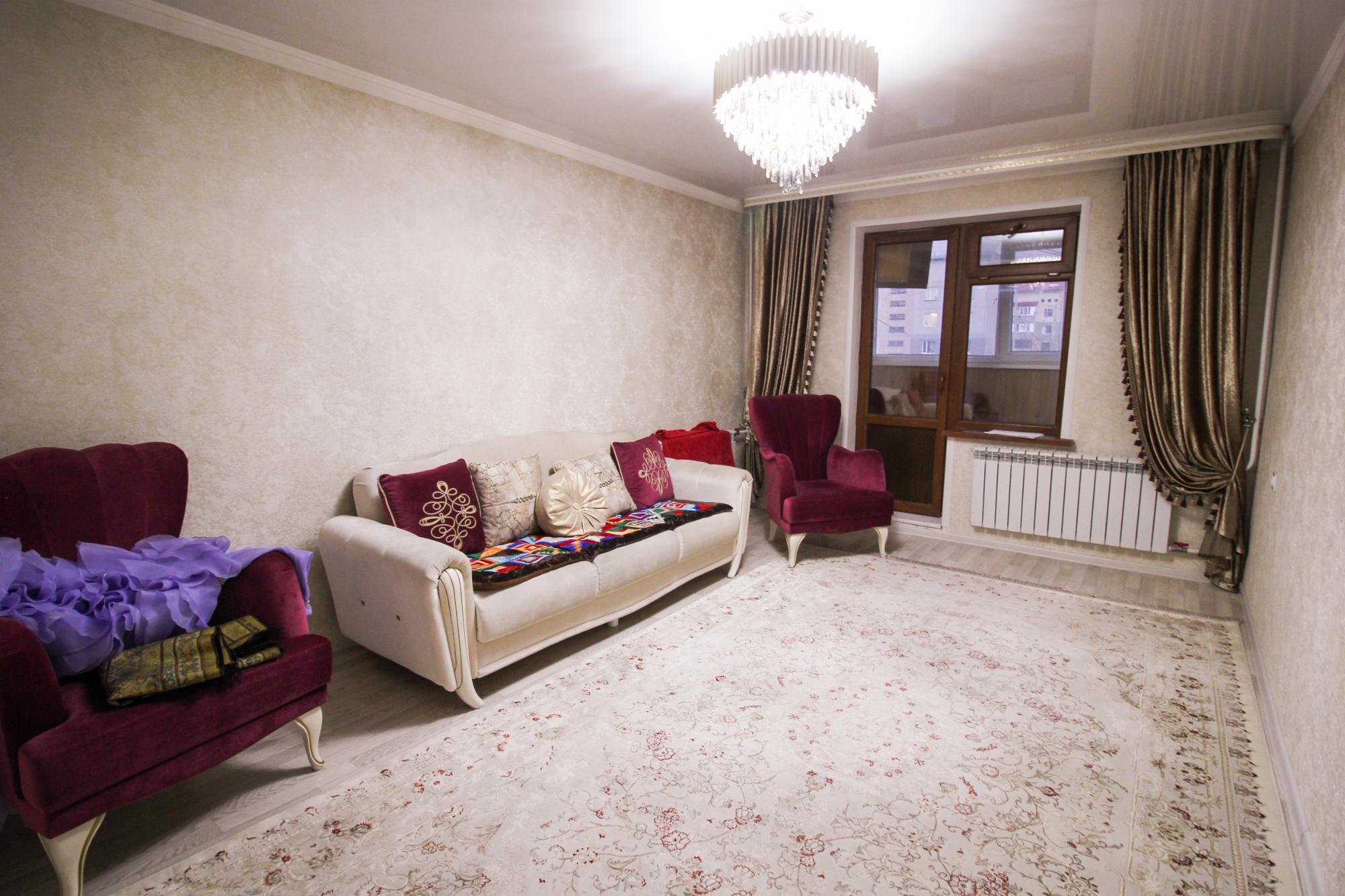 5-комнантная квартира, 110.0 м²,мкр Мушелтой за 38 000 000