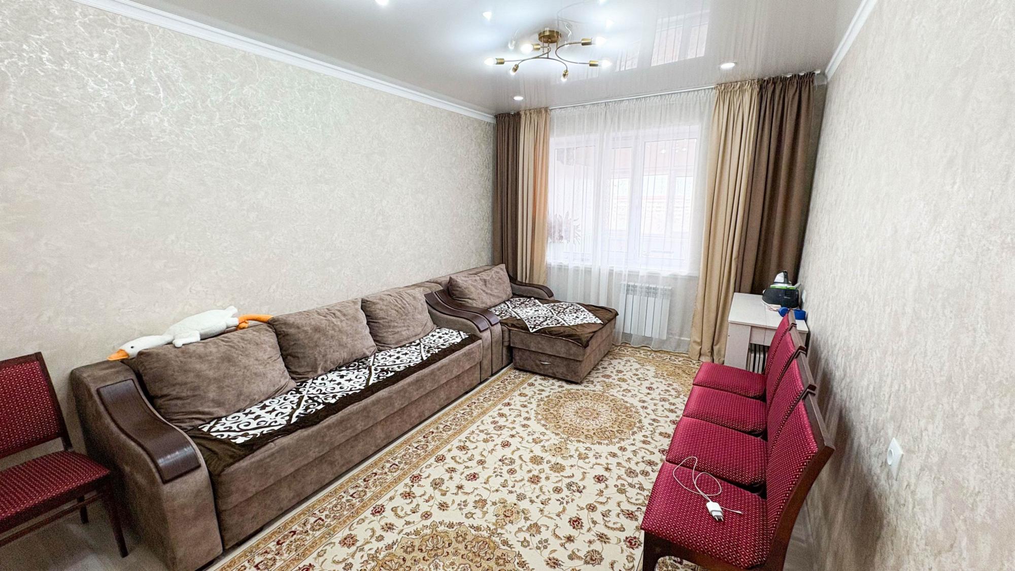 3-комнантная квартира, 65.0 м²,Алдабергенова за 25 000 000