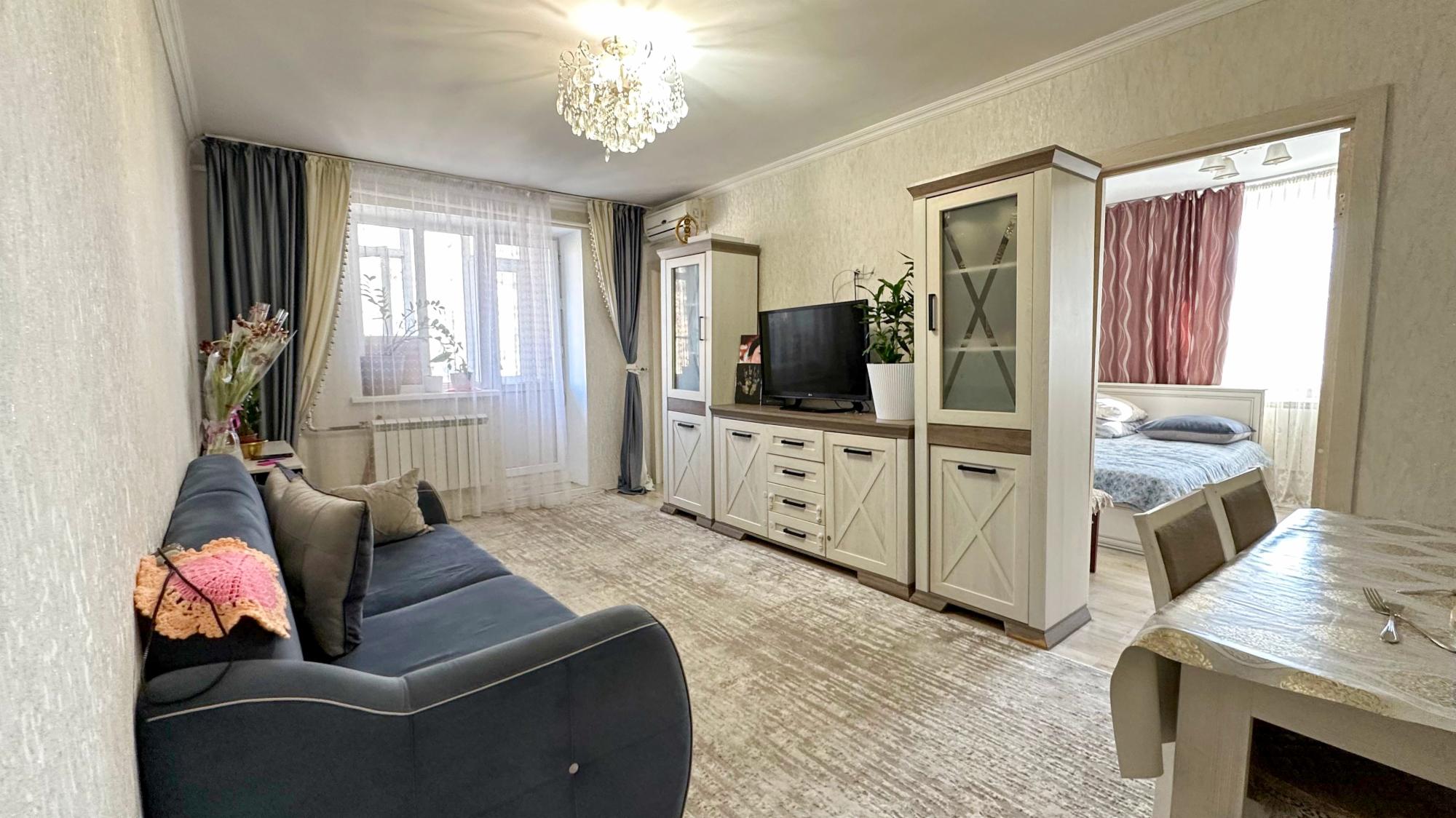 3-комнантная квартира, 52.0 м²,Быржан Сал за 18 800 000