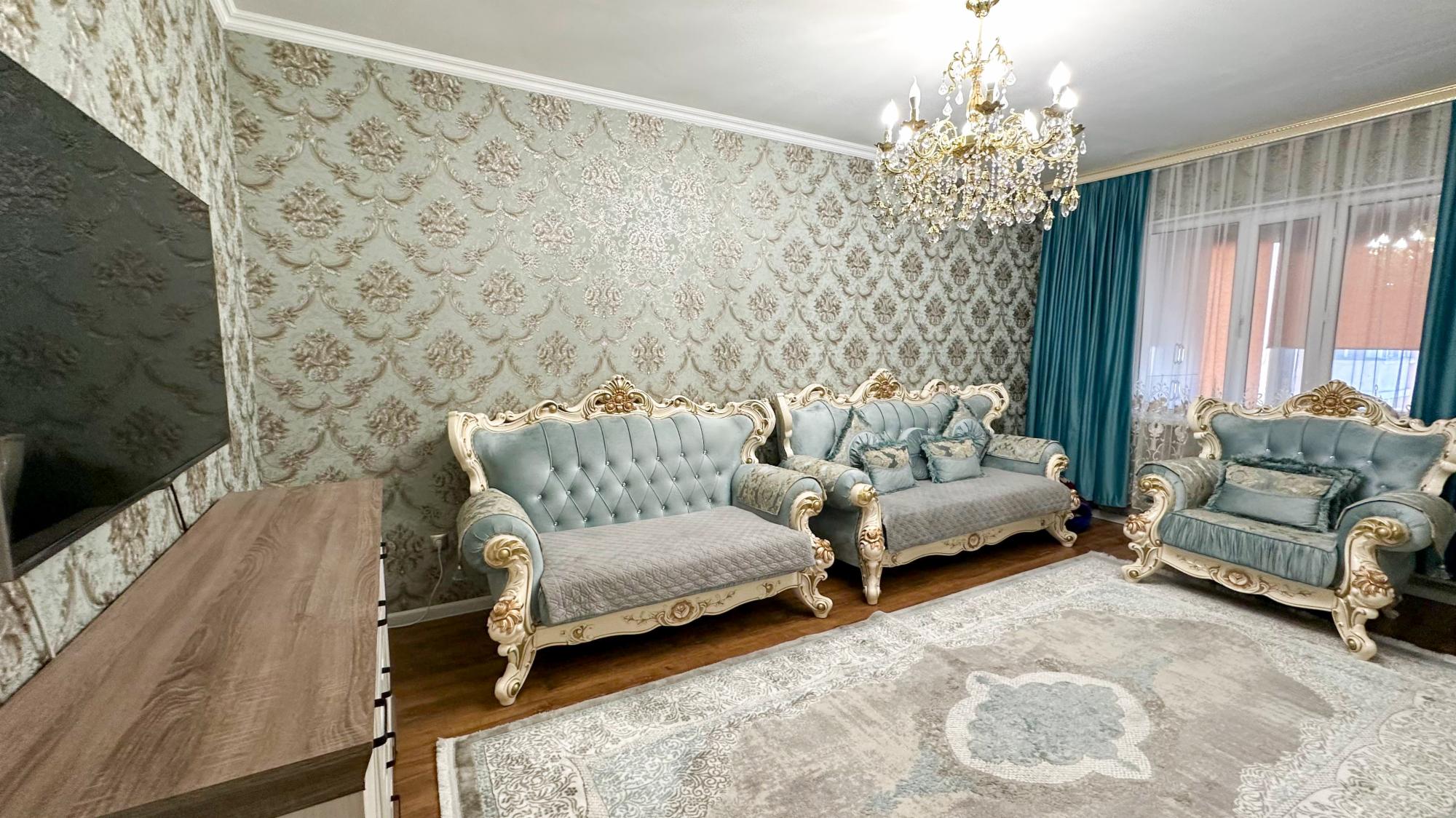 3-комнантная квартира, 86.6 м²,Каратальская за 52 000 000