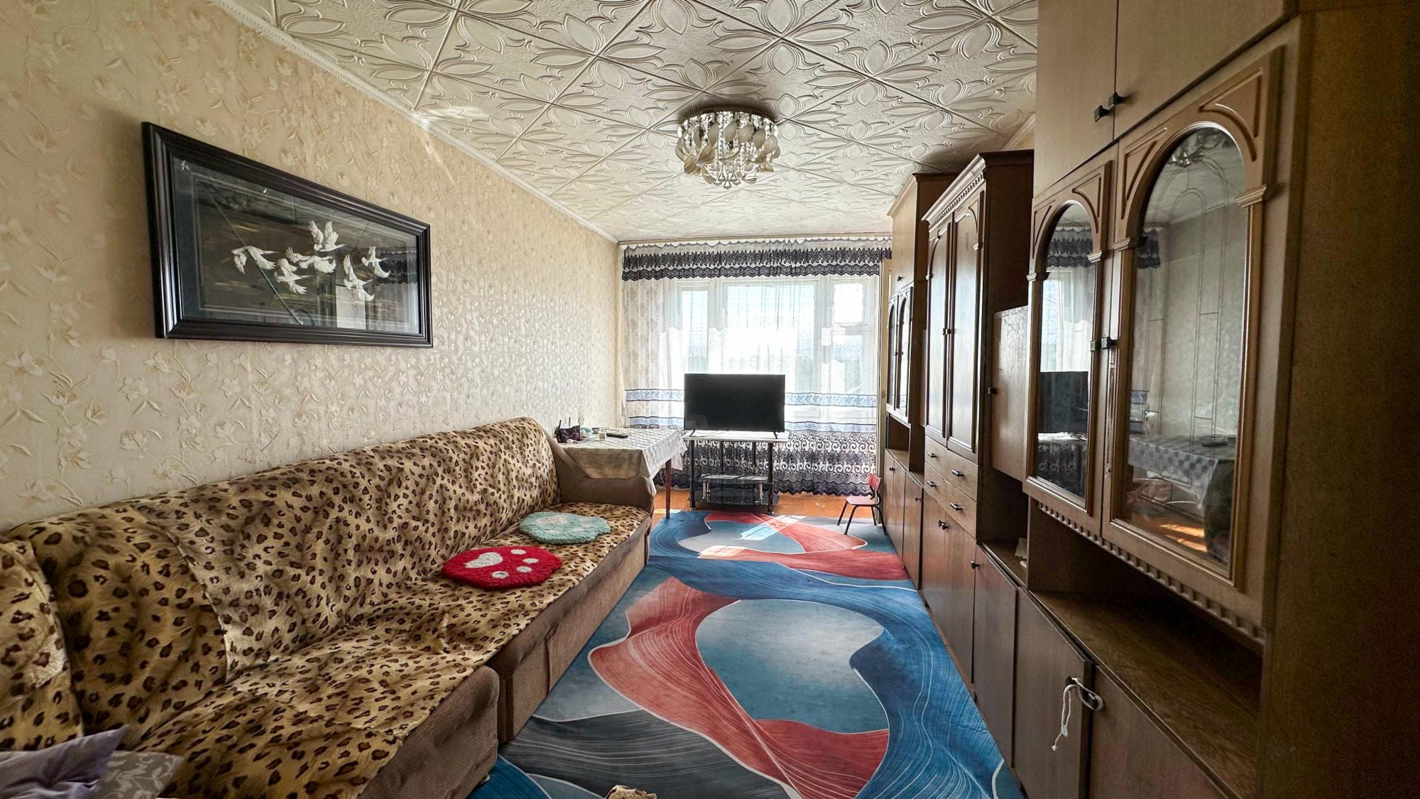 3-комнантная квартира, 60.0 м²,9 площадка за 18 000 000