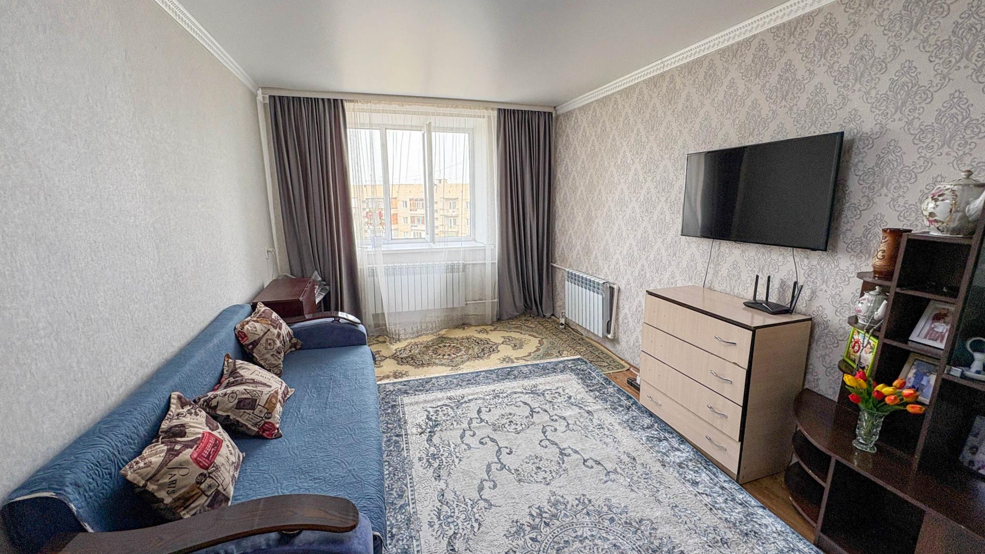 1-комнантная квартира, 35.0 м²,4 мкр за 9 000 000