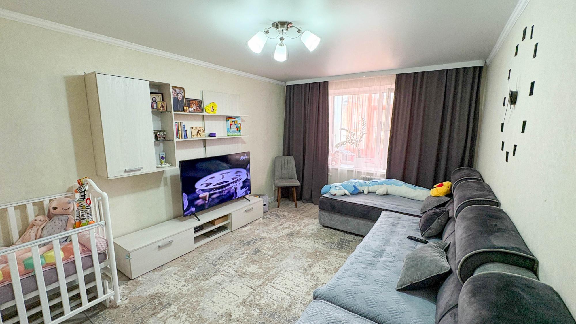 3-комнантная квартира, 65.0 м²,4 мкр за 24 500 000