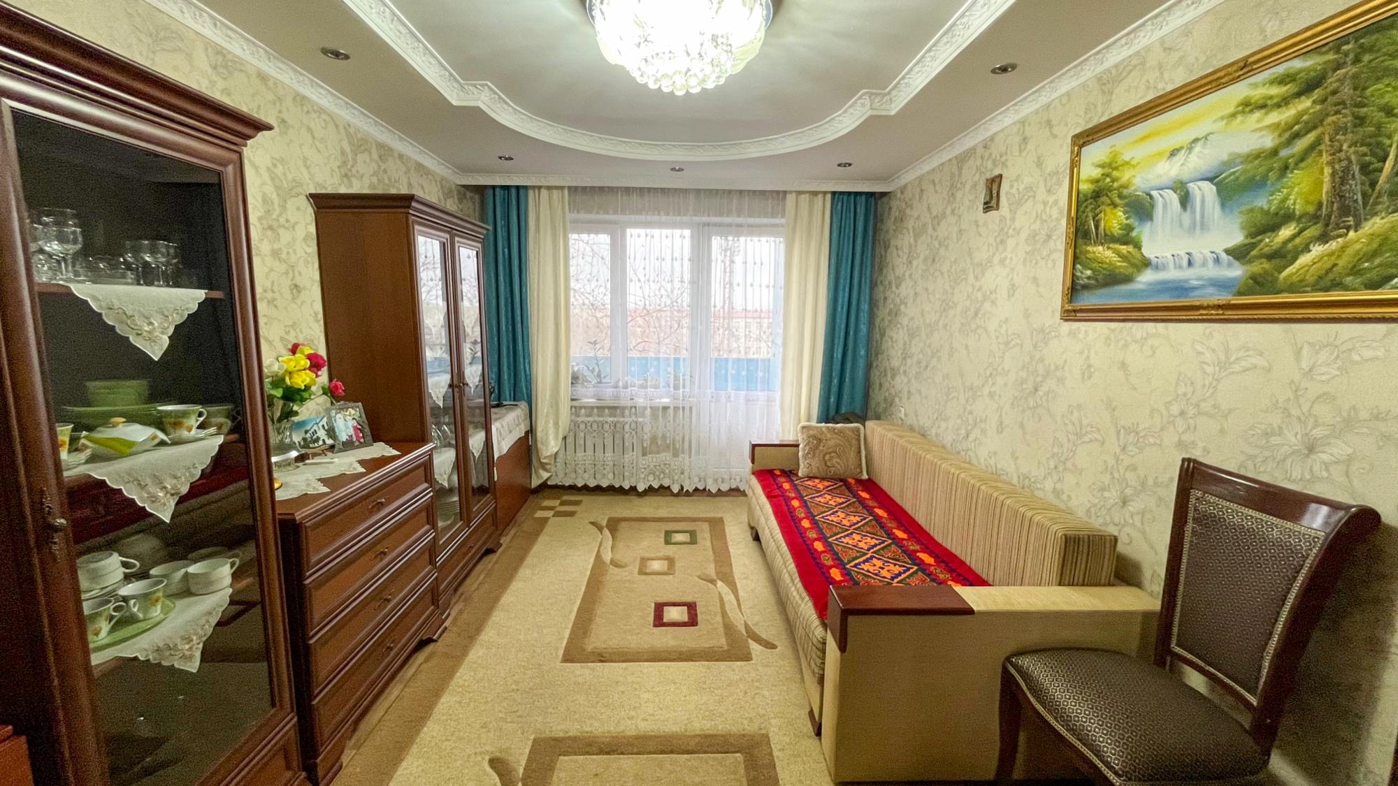 3-комнантная квартира, 59.0 м²,5 мкр за 18 500 000