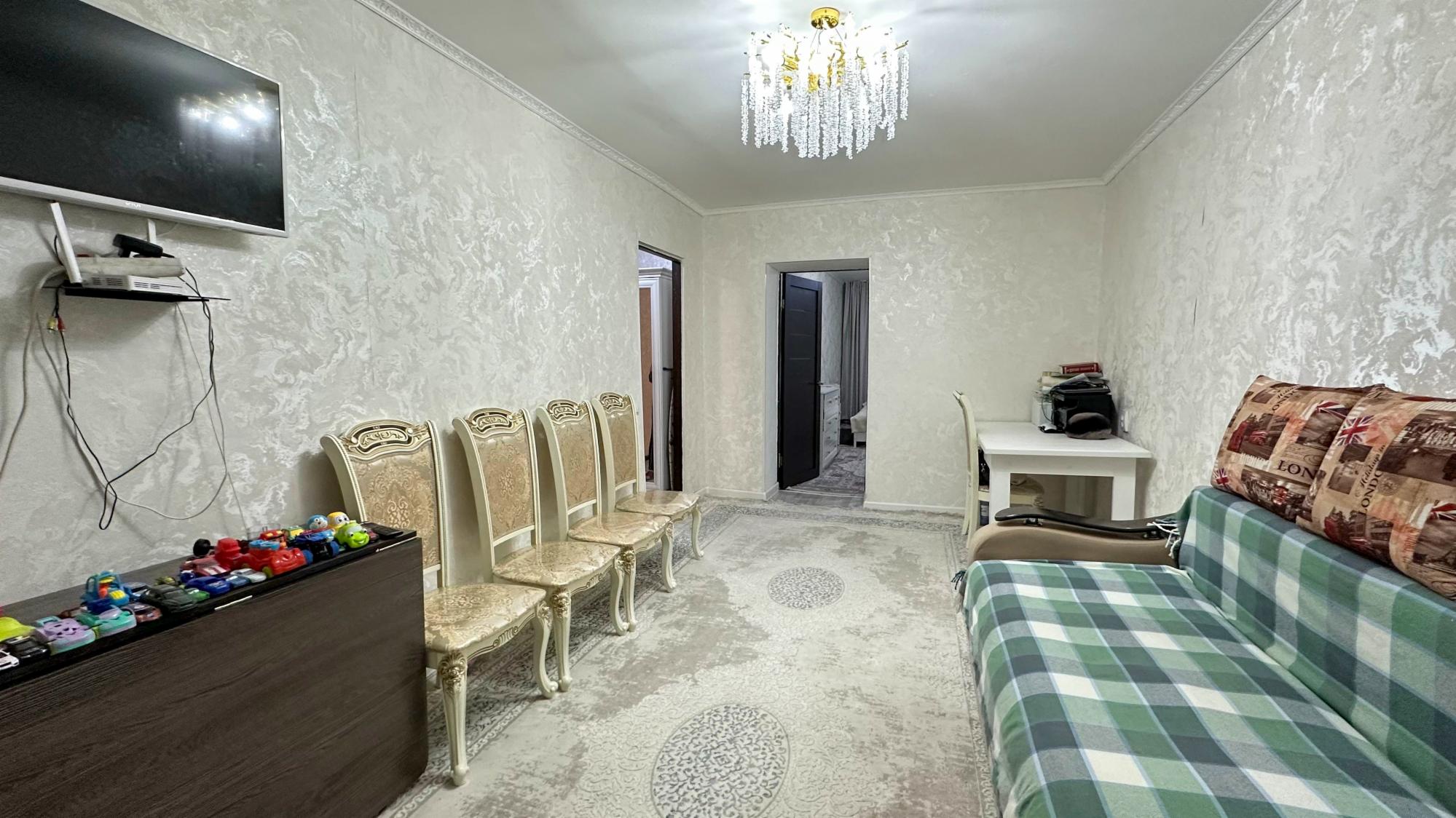 2-комнантная квартира, 45.0 м²,Военный городок за 15 200 000