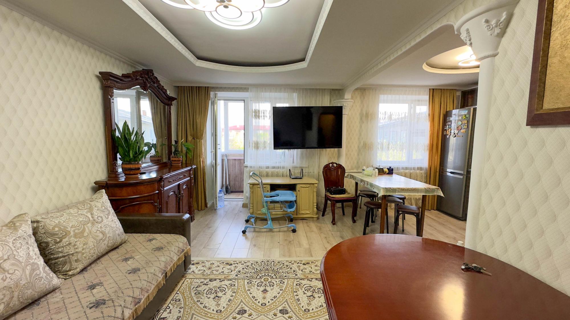 4-комнантная квартира, 80.0 м²,Толебаева за 22 000 000