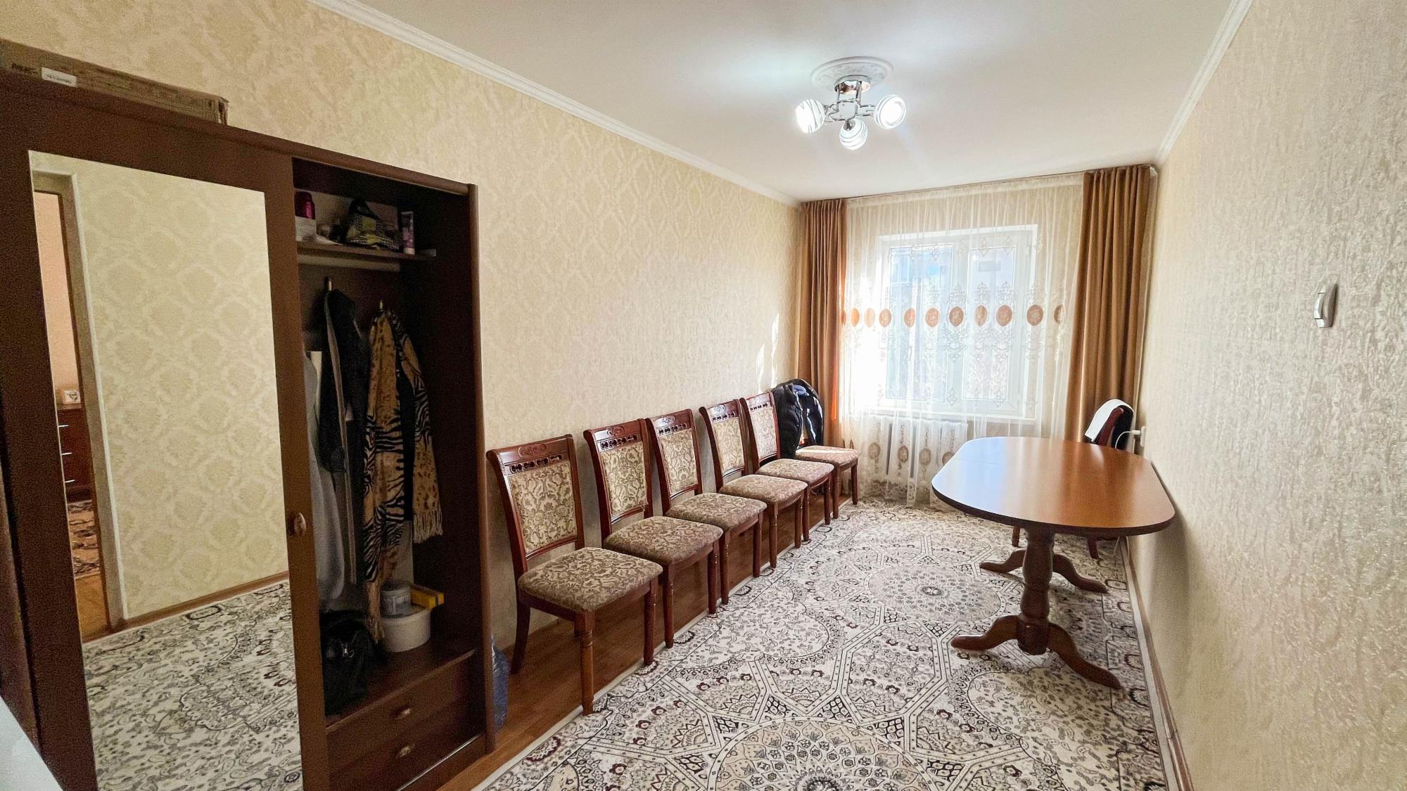 3-комнантная квартира, 62.0 м²,Алдабергенова за 18 700 000