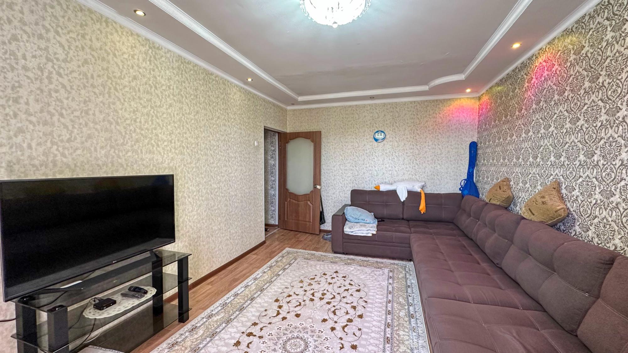 4-комнантная квартира, 90.0 м²,мкр Мушелтой за 29 000 000