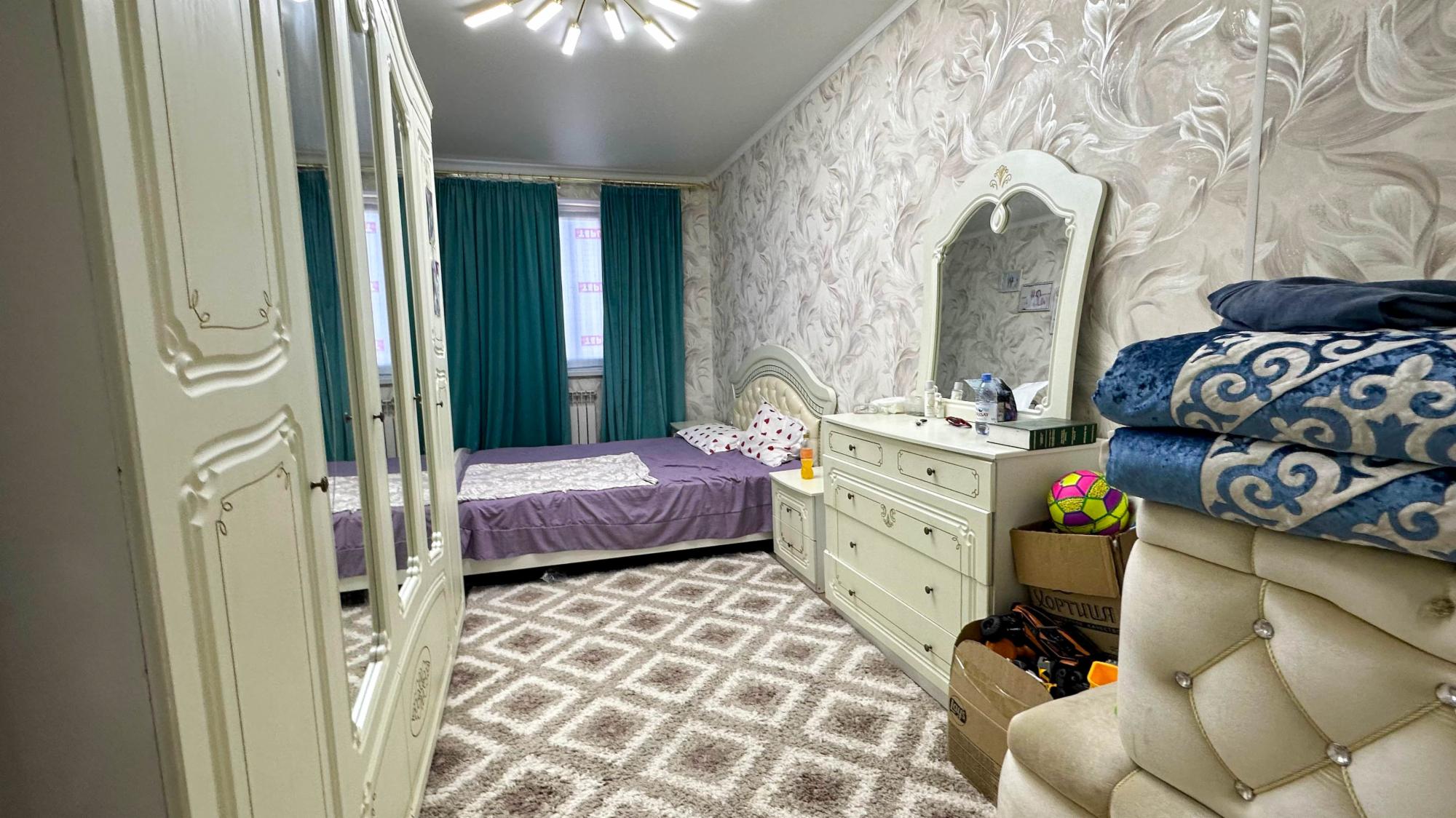 3-комнантная квартира, 82.5 м²,Бирлик за 37 000 000