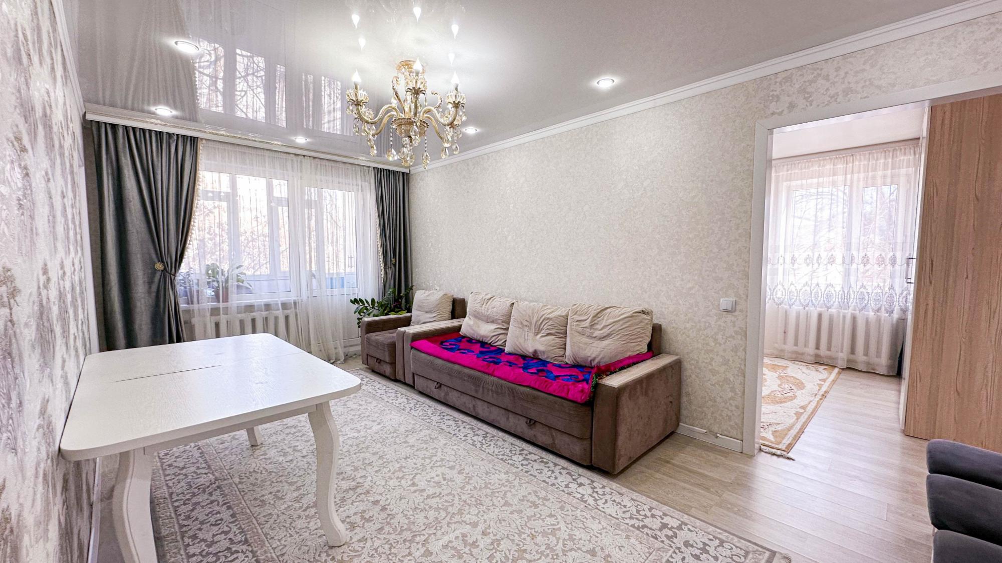 3-комнантная квартира, 58.0 м²,Достык за 20 000 000