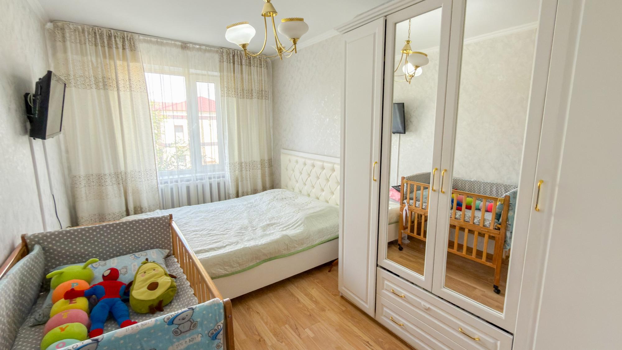 3-комнантная квартира, 63.0 м²,Желтоксан за 23 300 000