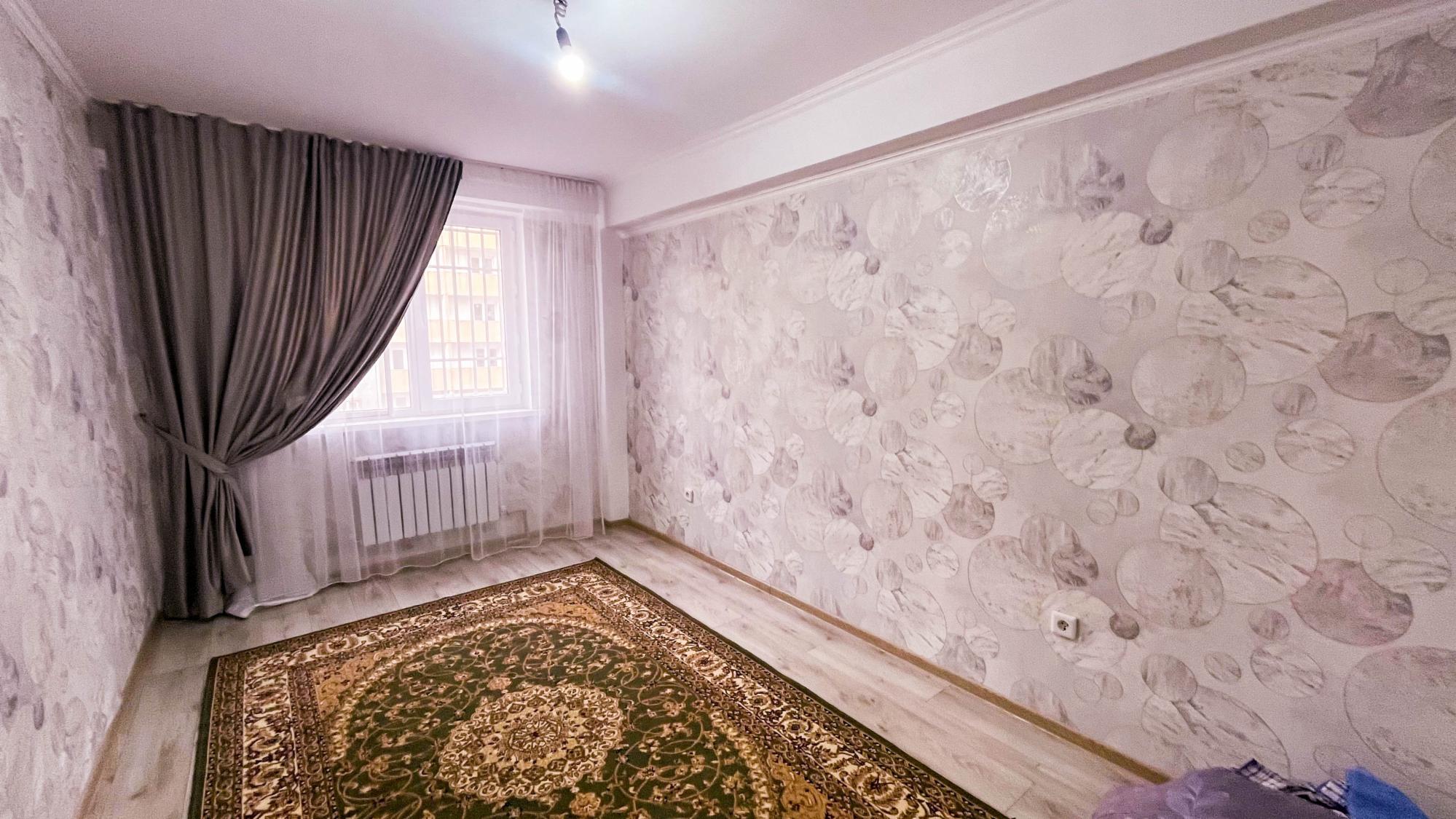 3-комнантная квартира, 70.0 м²,Бирлик за 25 000 000