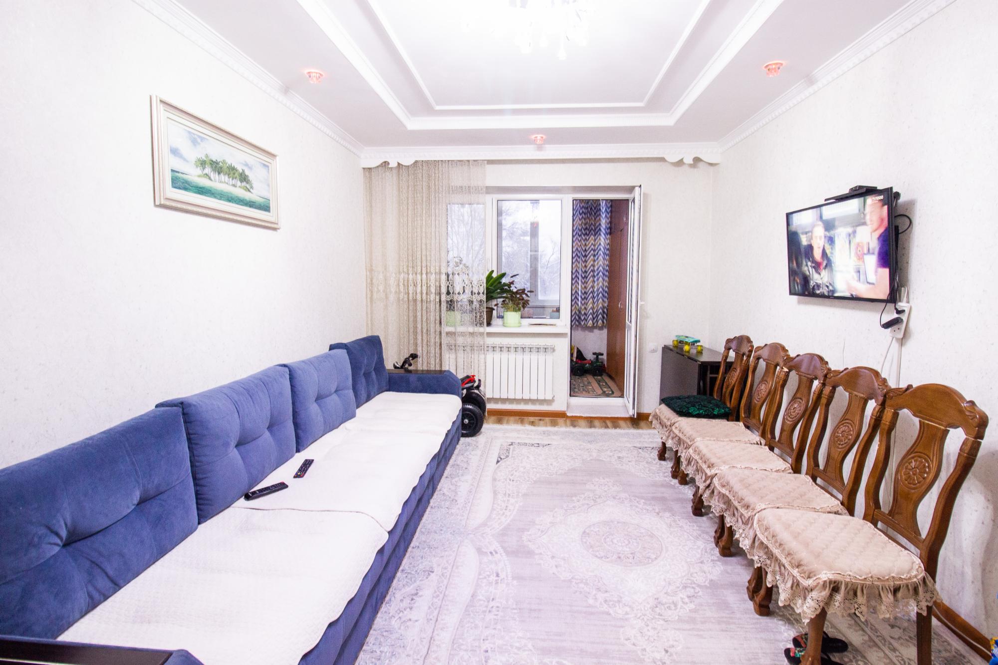 4-комнантная квартира, 87.0 м²,Рустембекова за 26 000 000