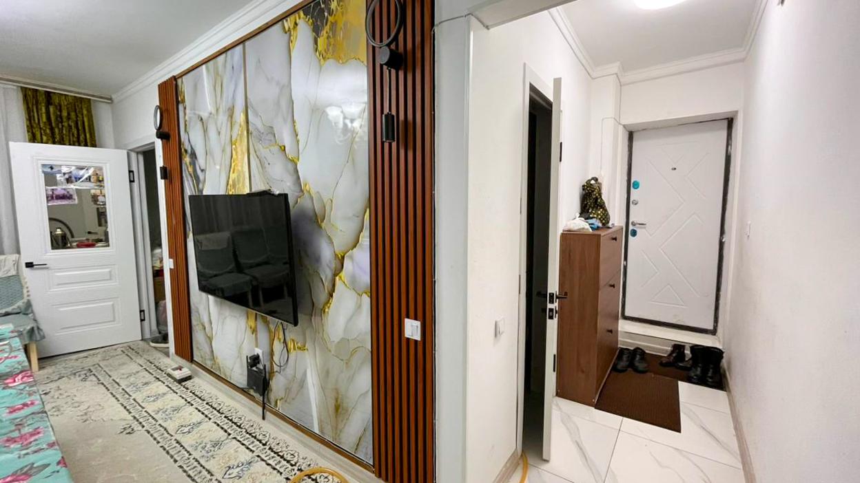 2-комнантная квартира, 44.5 м²,Военный городок за 17 000 000