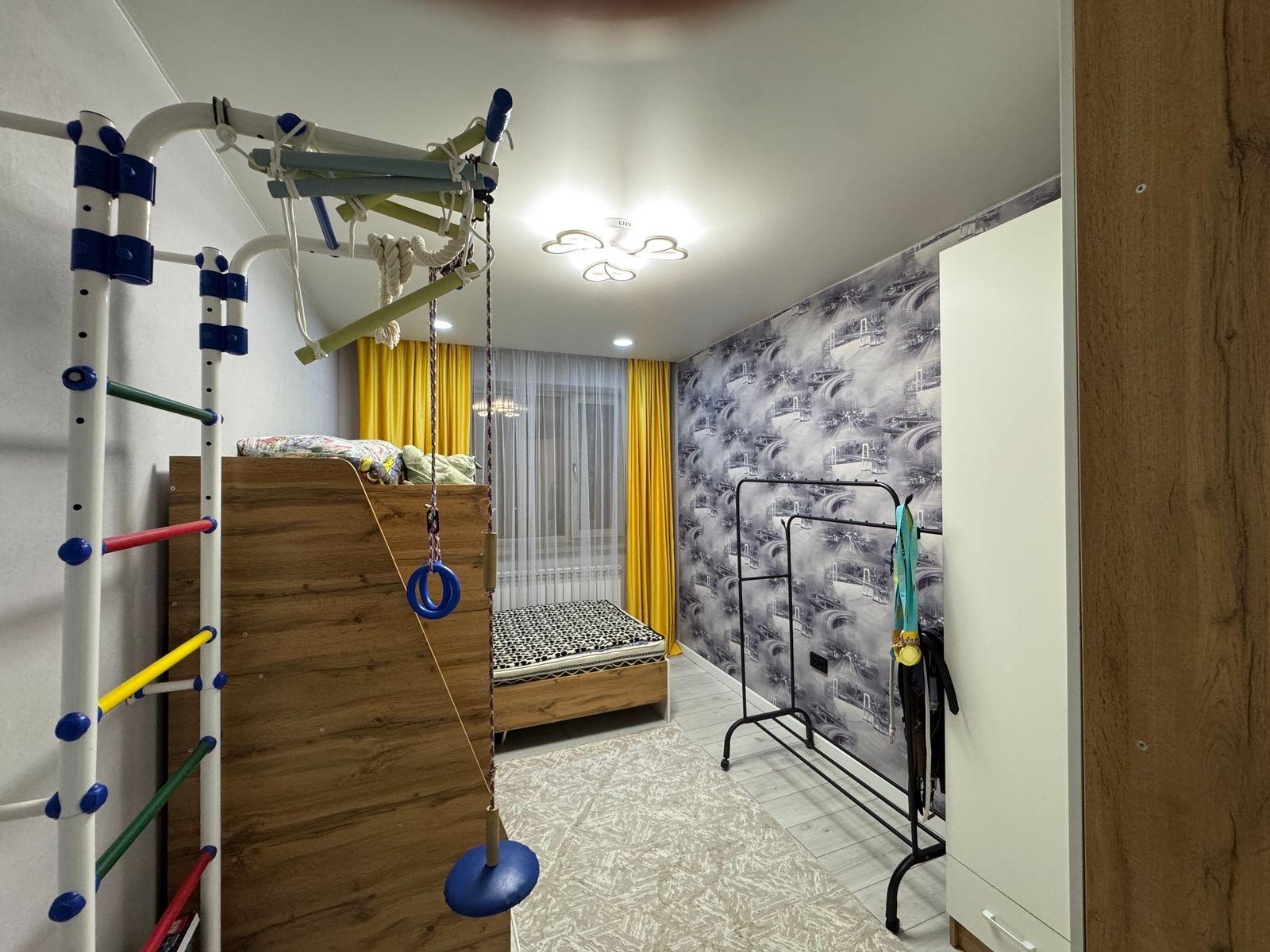 3-комнантная квартира, 74.0 м²,Бирлик за 31 500 000