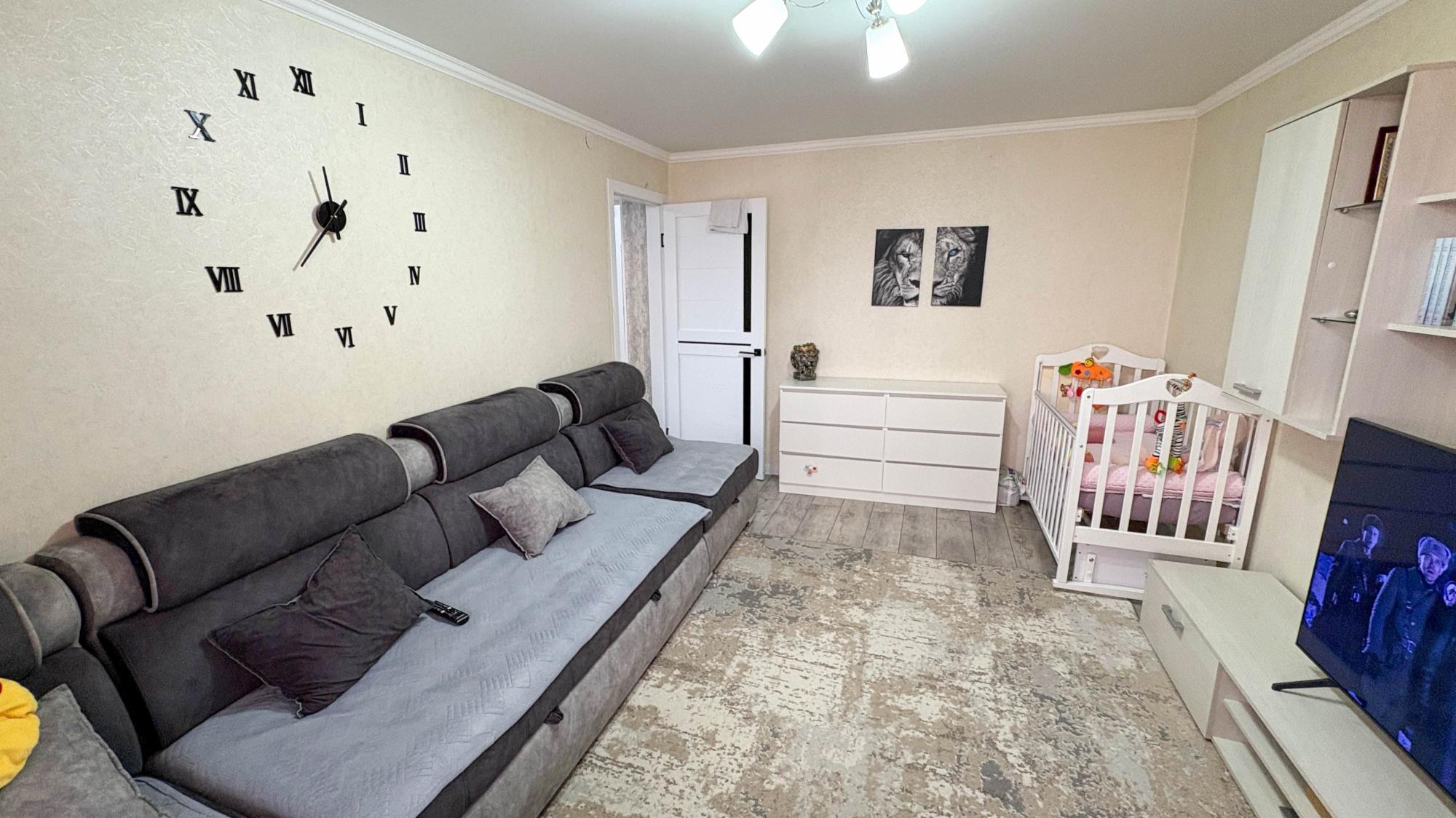 3-комнантная квартира, 65.0 м²,4 мкр за 24 500 000