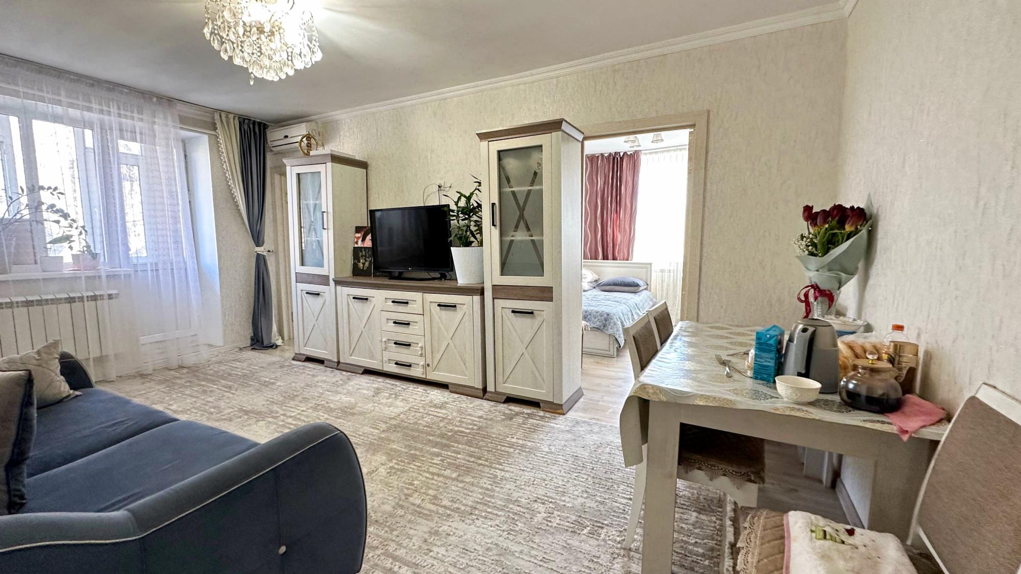 3-комнантная квартира, 52.0 м²,Быржан Сал за 18 800 000