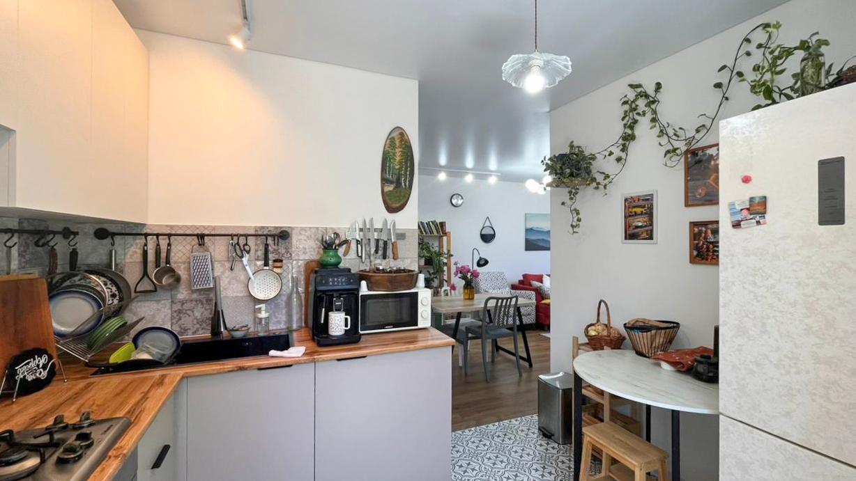 2-комнантная квартира, 41.0 м²,Абая за 17 500 000