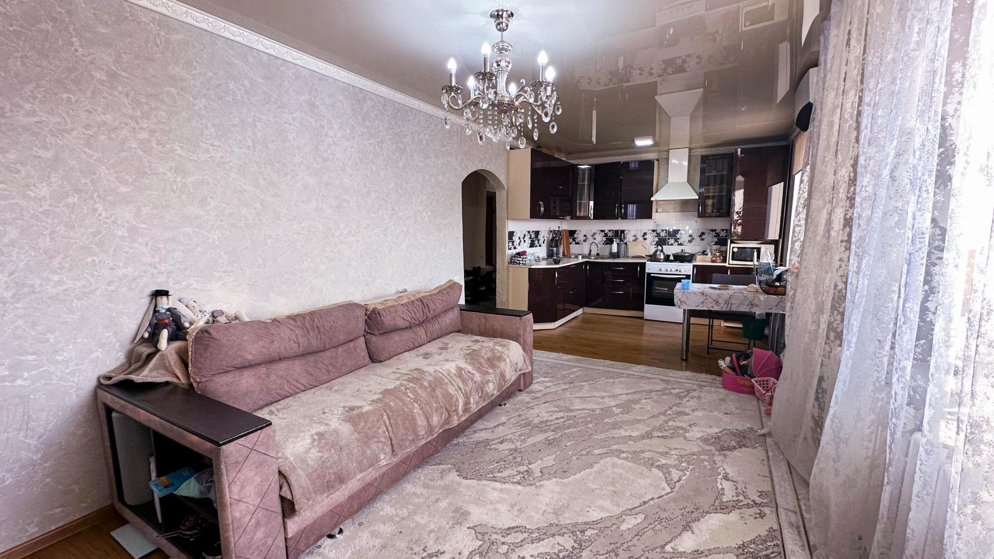 3-комнантная квартира, 62.3 м²,Быржан Сал за 19 000 000