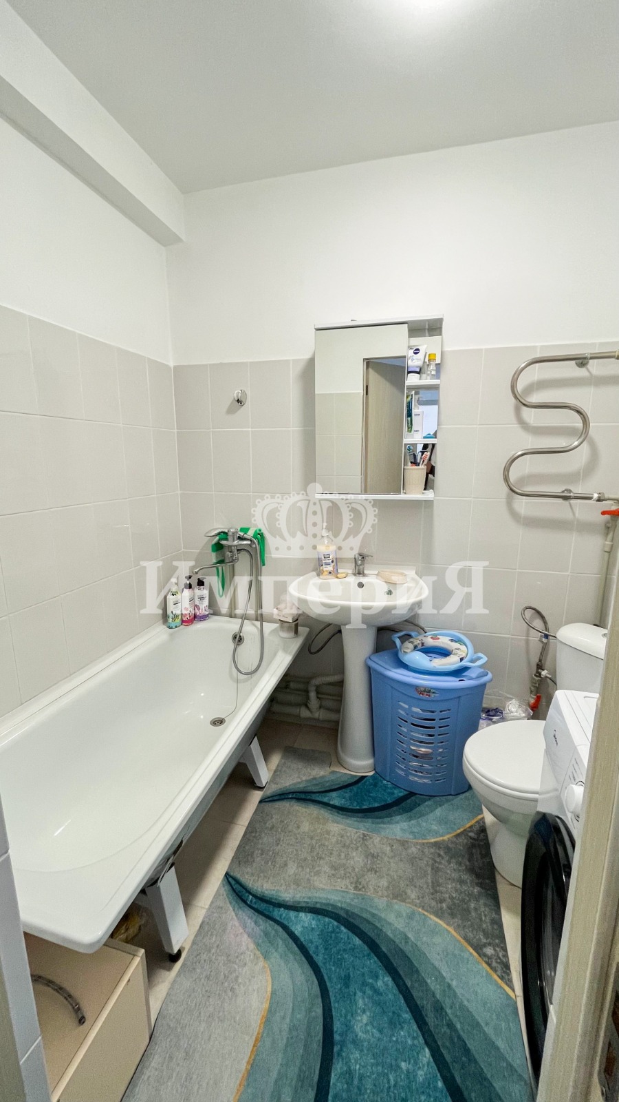 2-комнантная квартира, 52.0 м²,Бирлик за 17 500 000