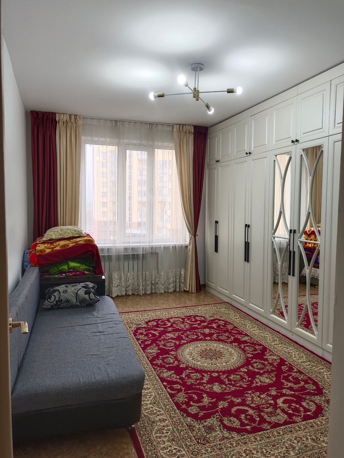 2-комнантная квартира, 60.5 м²,Бирлик за 24 300 000