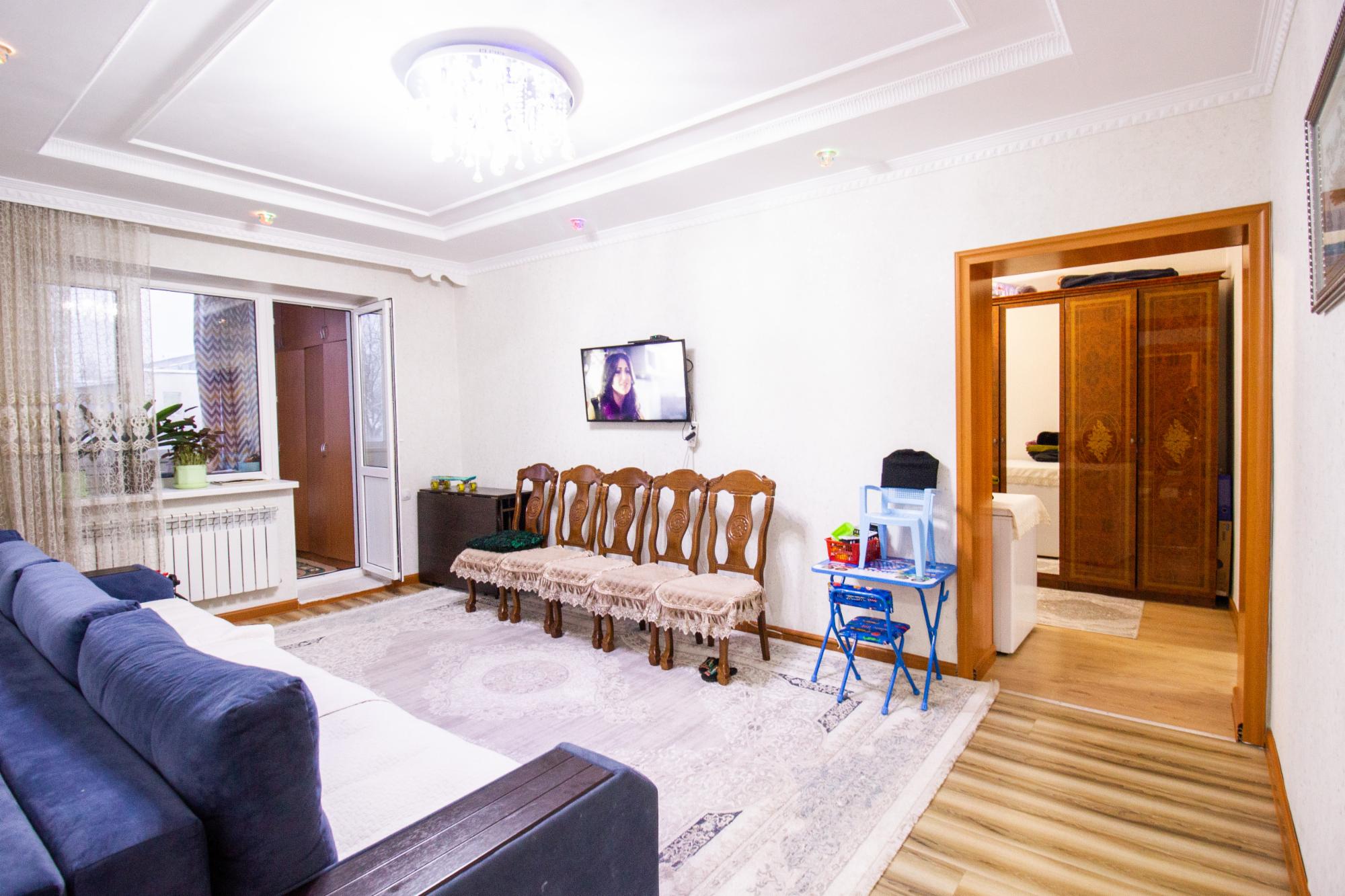 4-комнантная квартира, 87.0 м²,Рустембекова за 26 000 000