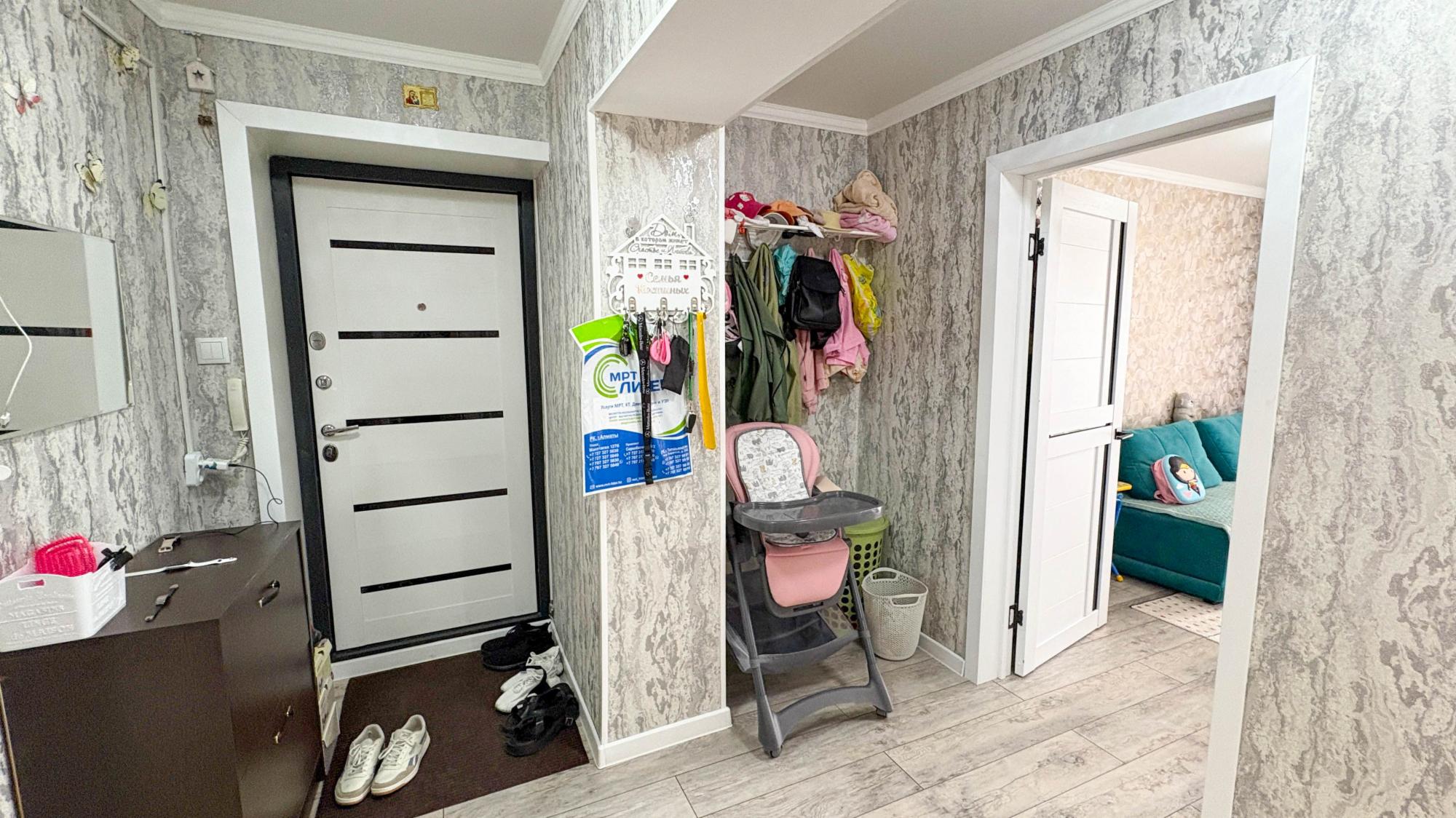 3-комнантная квартира, 65.0 м²,4 мкр за 24 500 000