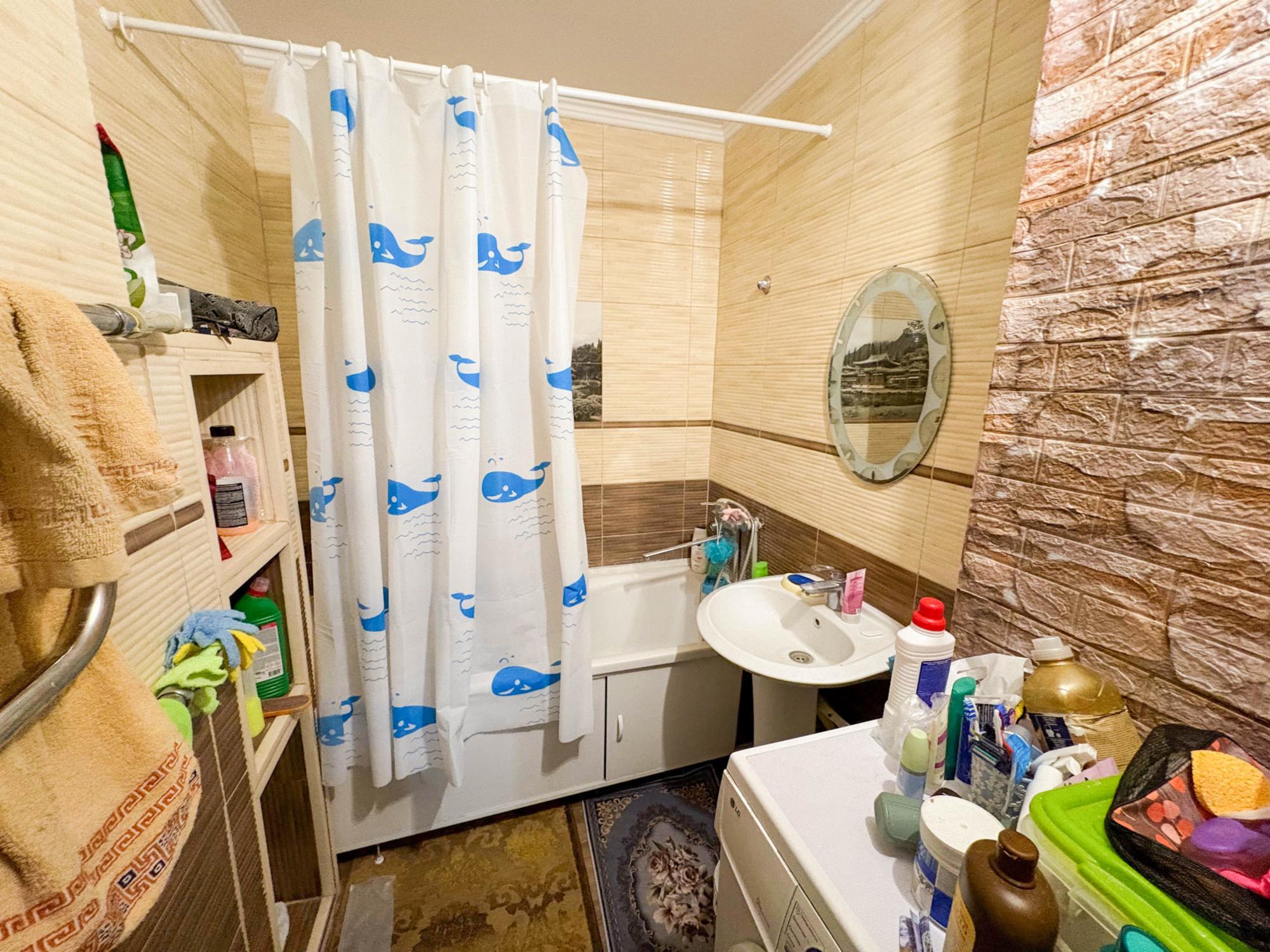 3-комнантная квартира, 69.0 м²,Мушелтой за 22 500 000