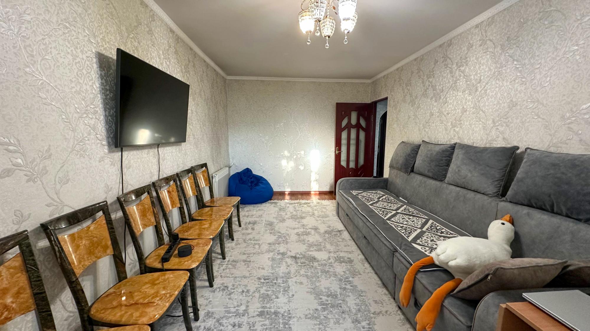 3-комнантная квартира, 62.0 м²,5 мкр за 18 000 000