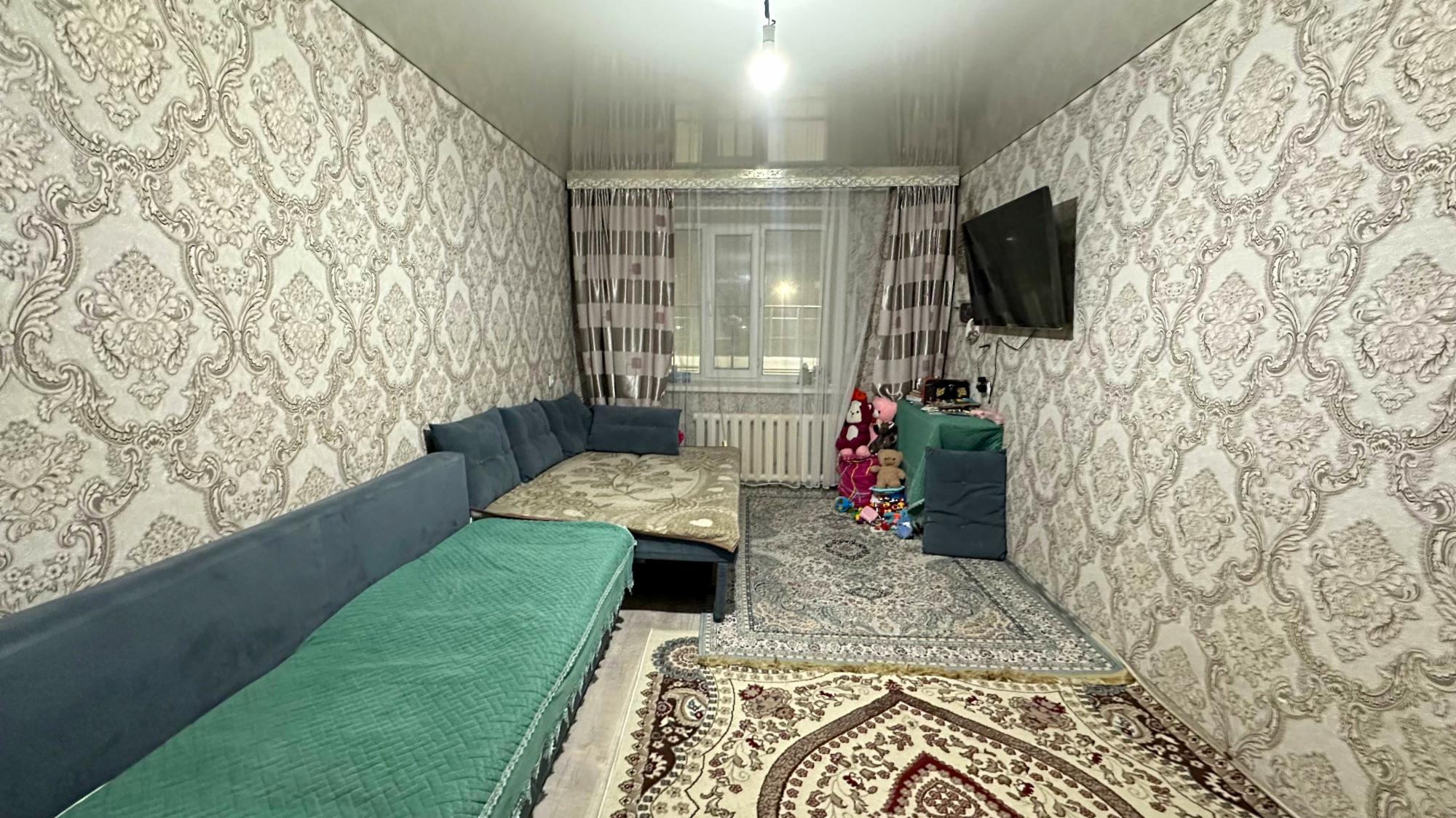 1-комнантная квартира, 37.0 м²,4 мкр за 10 000 000