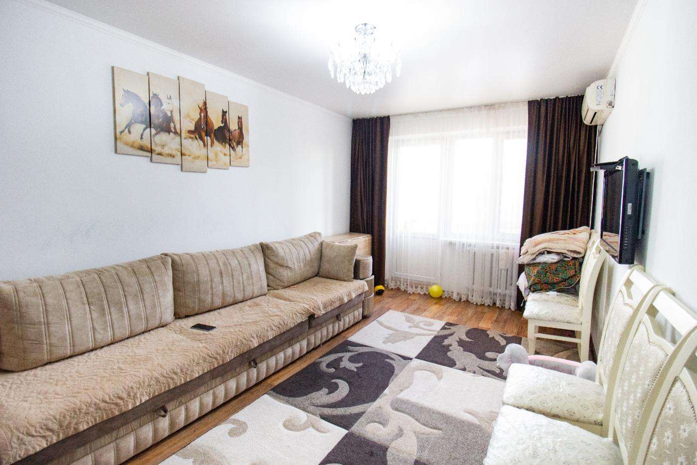 2-комнантная квартира, 46.0 м²,4 мкр за 16 000 000