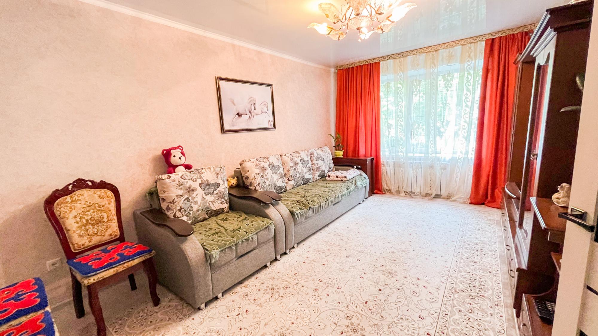 3-комнантная квартира, 60.6 м²,5 мкр за 21 000 000