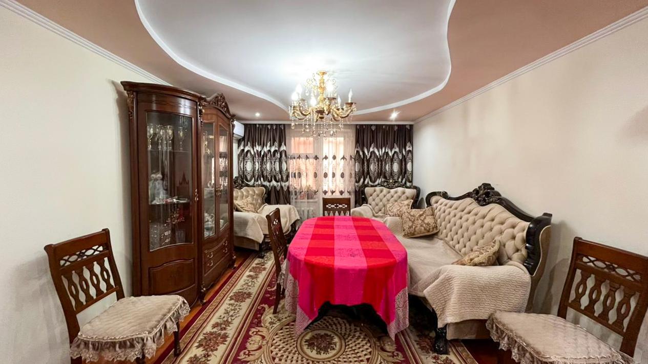 3-комнантная квартира, 79.0 м²,мкр Мушелтой за 38 000 000