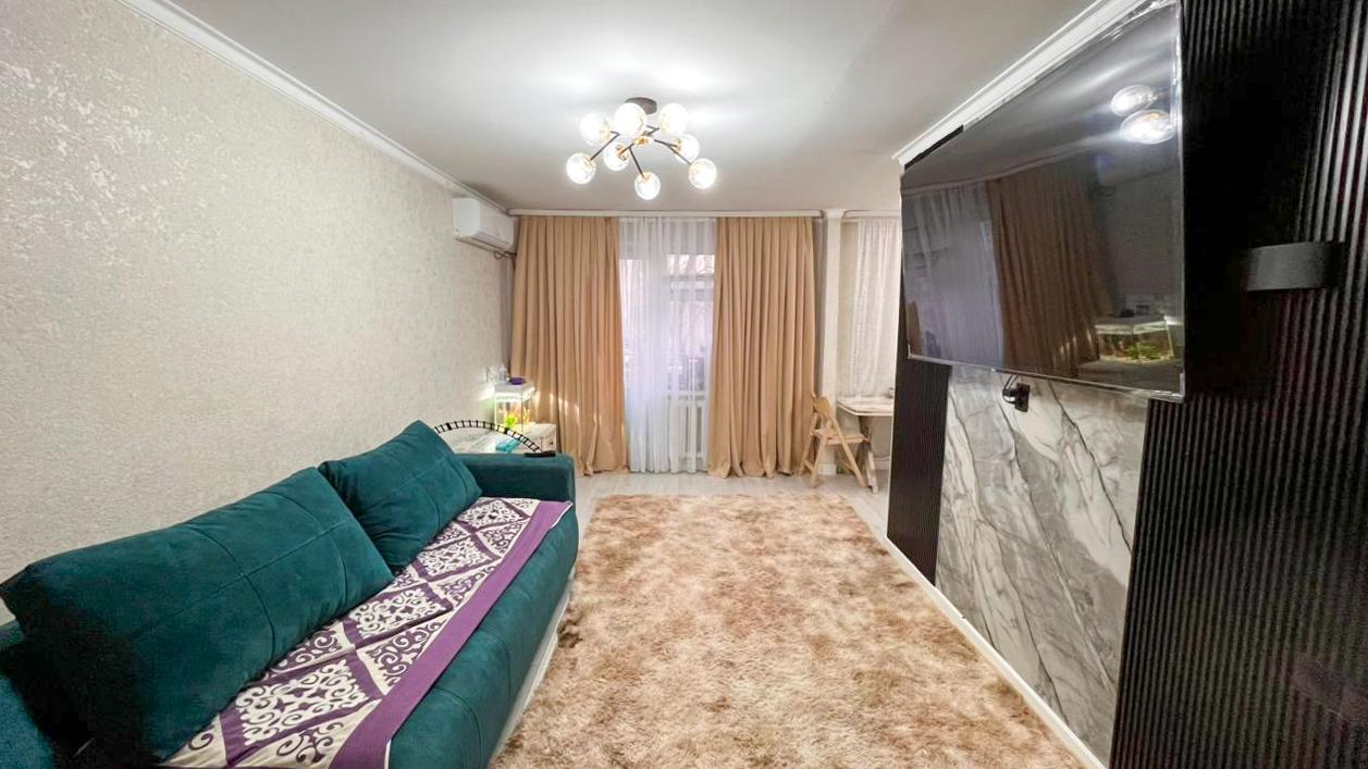 2-комнантная квартира, 46.5 м²,Восточный за 15 500 000