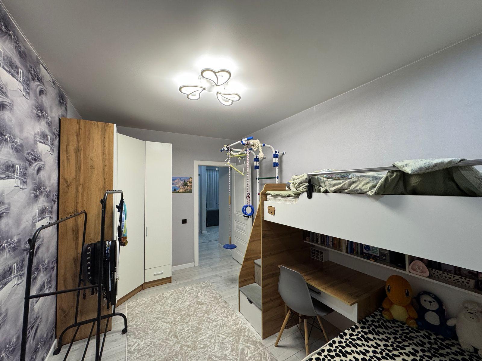 3-комнантная квартира, 74.0 м²,Бирлик за 31 500 000