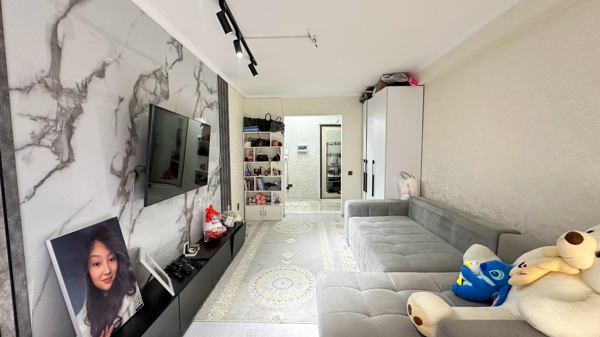 1-комнантная квартира, 38.0 м²,Бирлик за 15 000 000