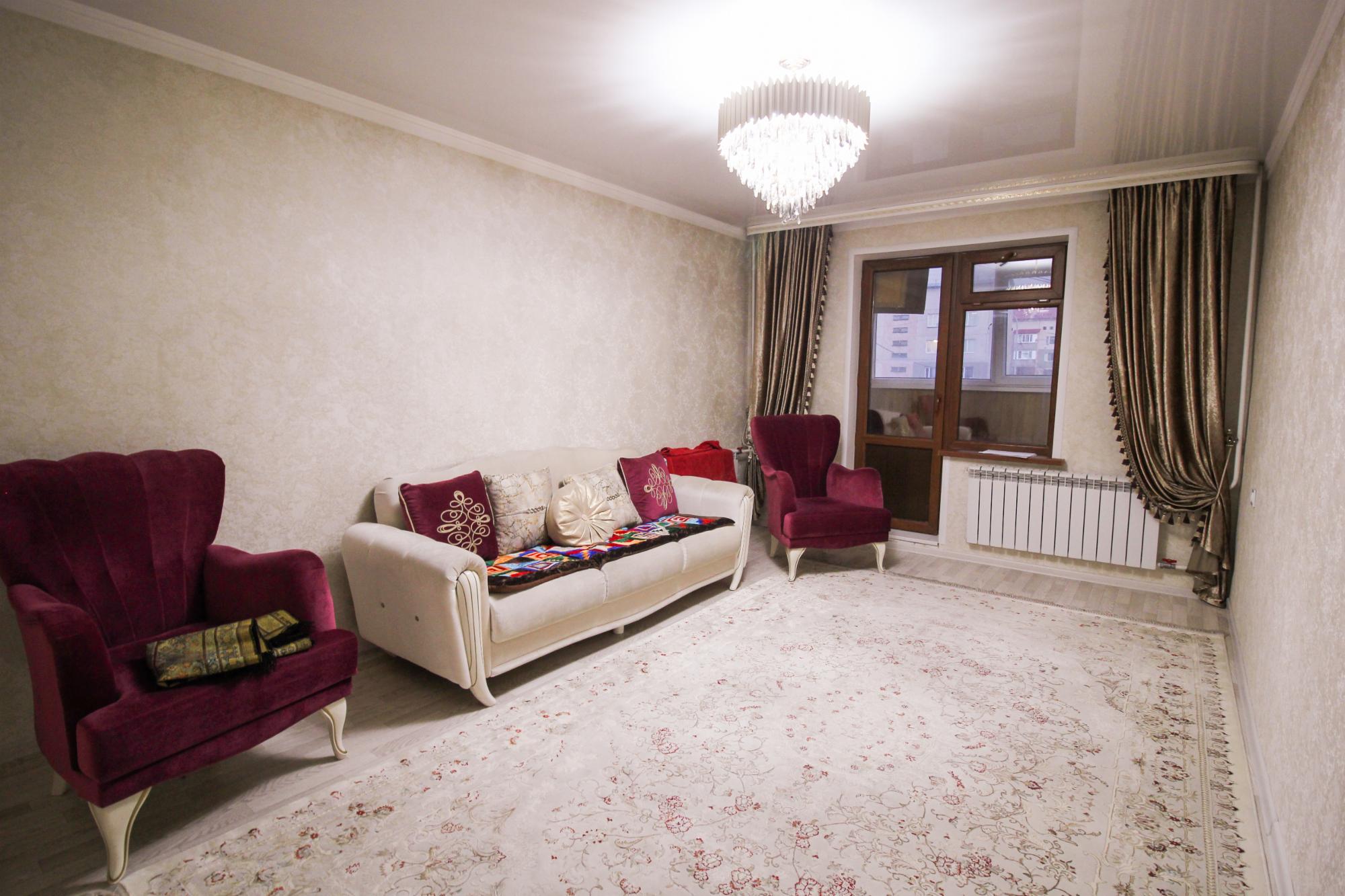 5-комнантная квартира, 110.0 м²,мкр Мушелтой за 38 000 000