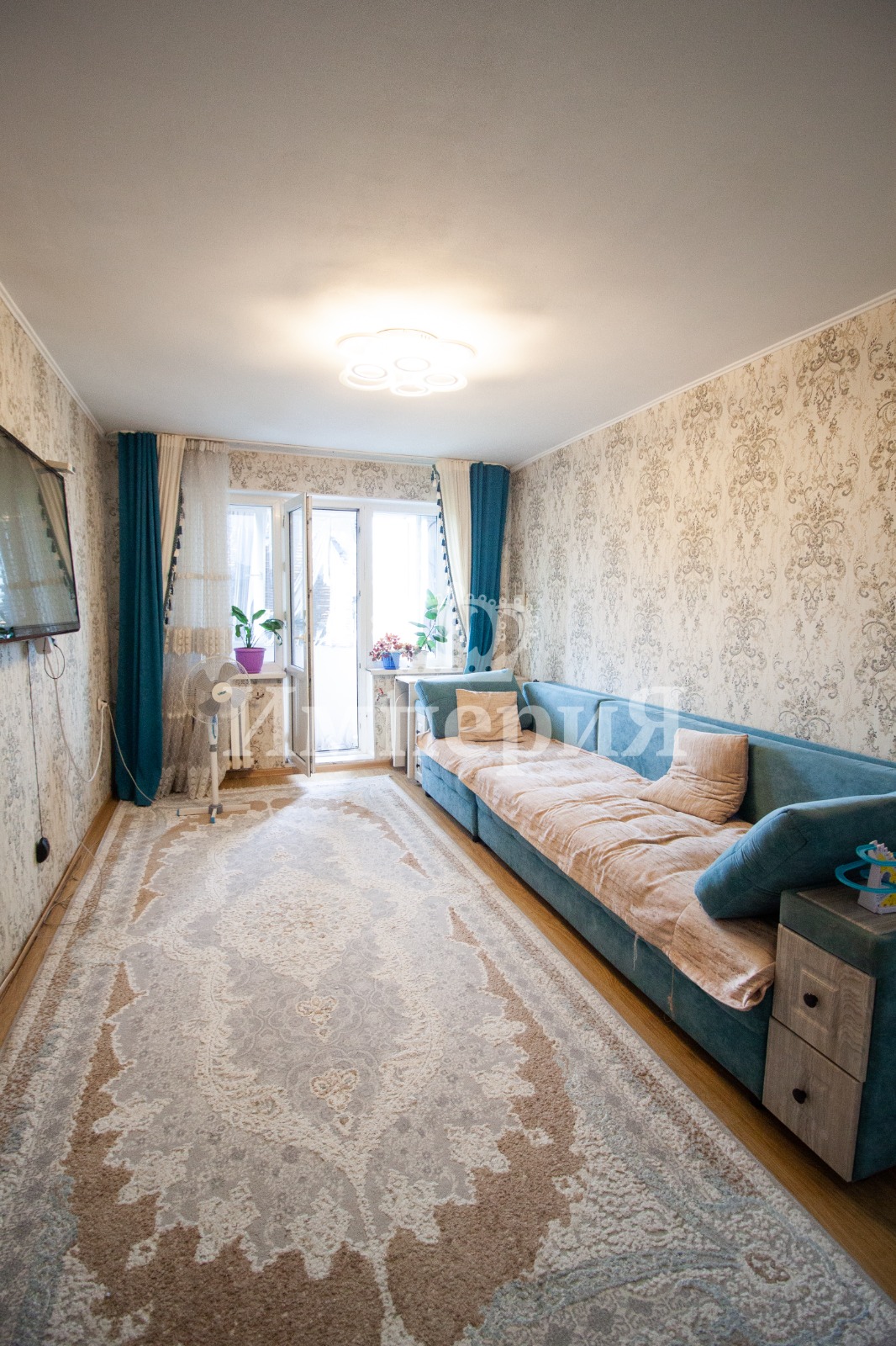 3-комнантная квартира, 60.0 м²,2 мкр за 15 200 000