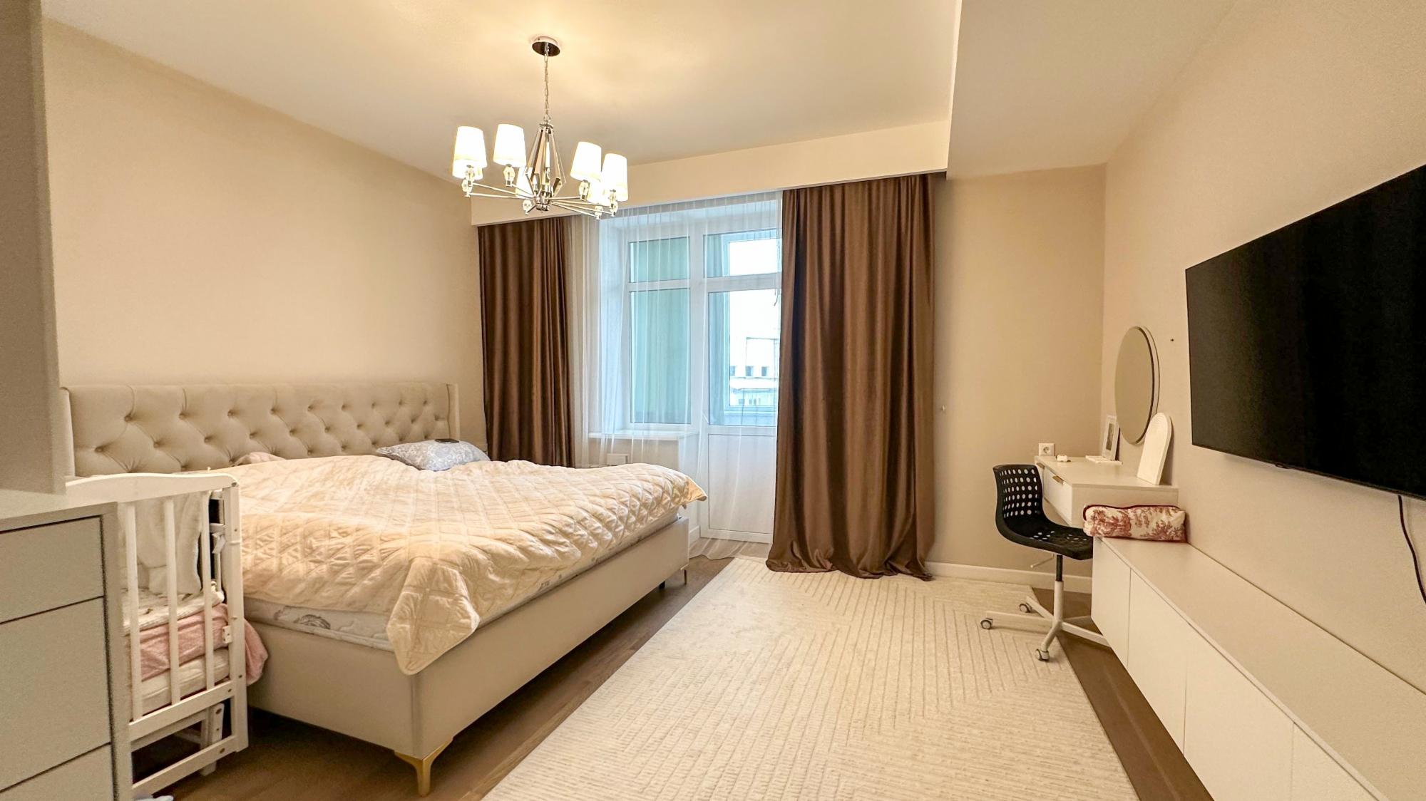 4-комнантная квартира, 164.0 м²,Жана Гарышкер за 95 000 000