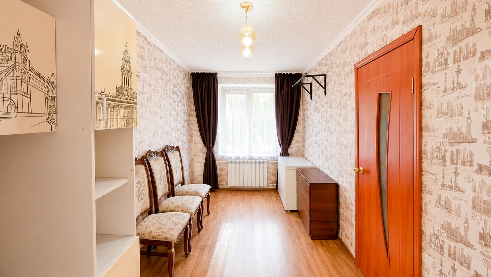 3-комнантная квартира, 62.0 м²,Военный городок за 19 000 000