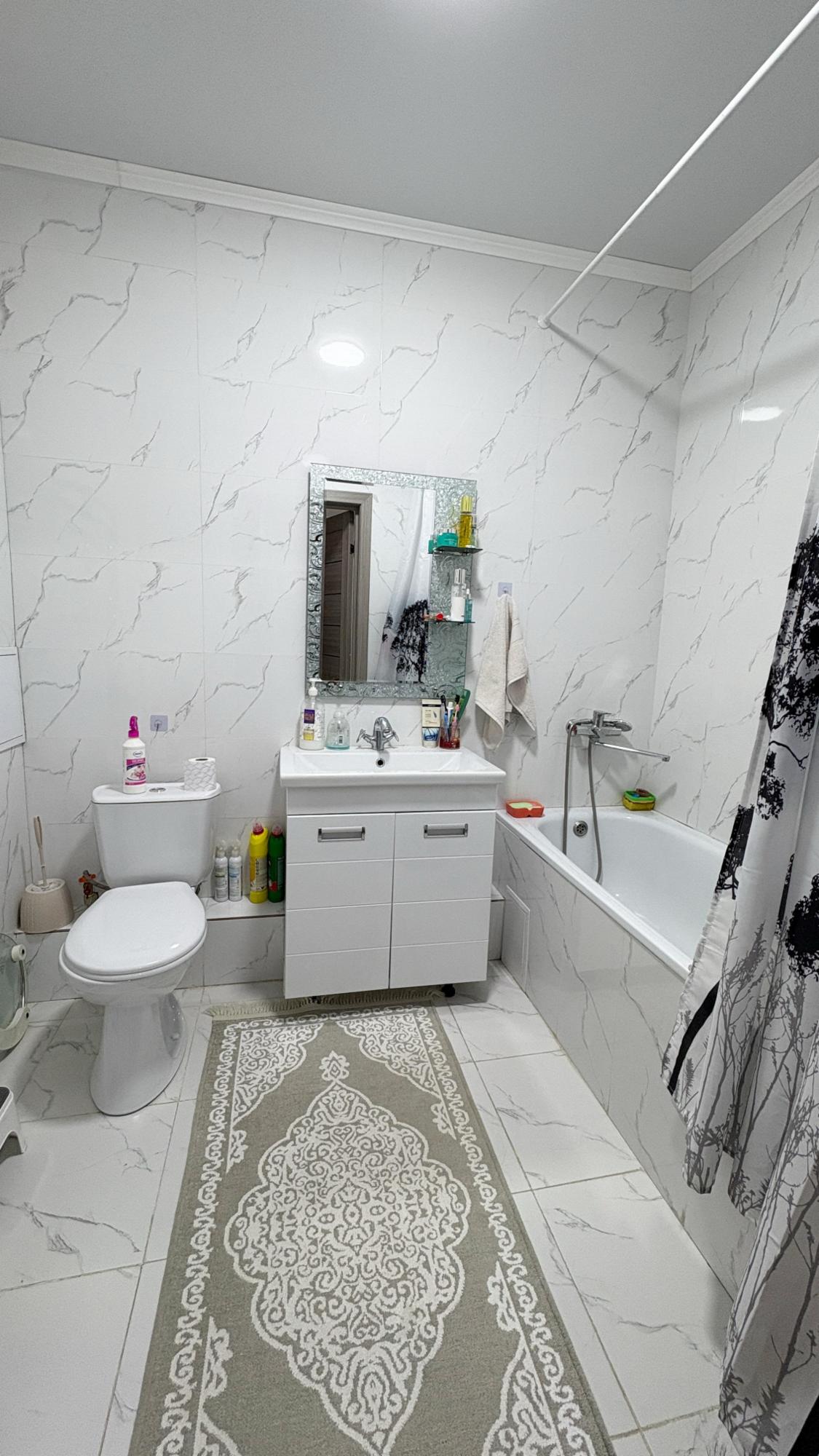 2-комнантная квартира, 60.0 м²,Бирлик за 25 500 000