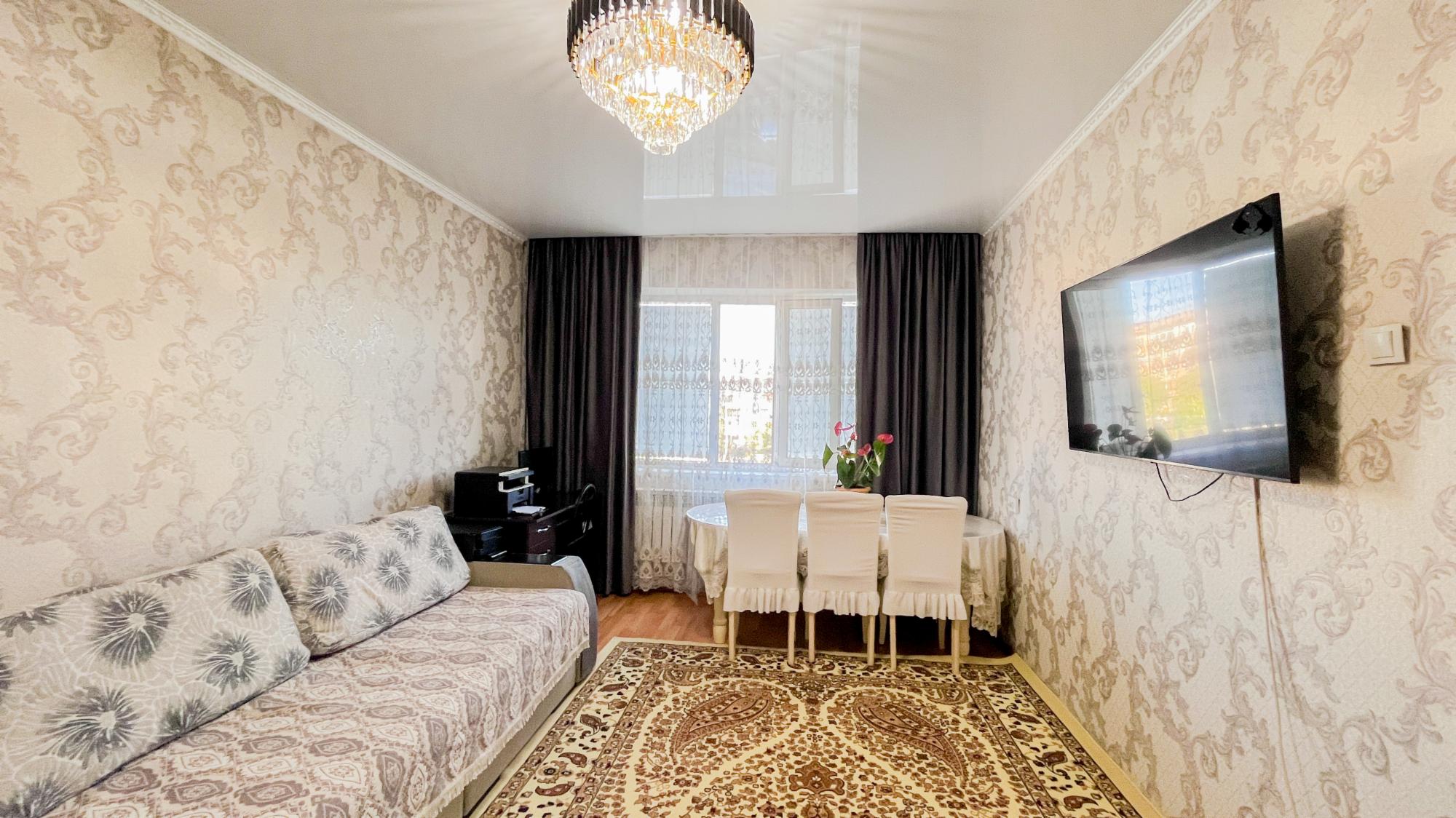 2-комнантная квартира, 53.0 м²,Алдабергенова за 18 400 000