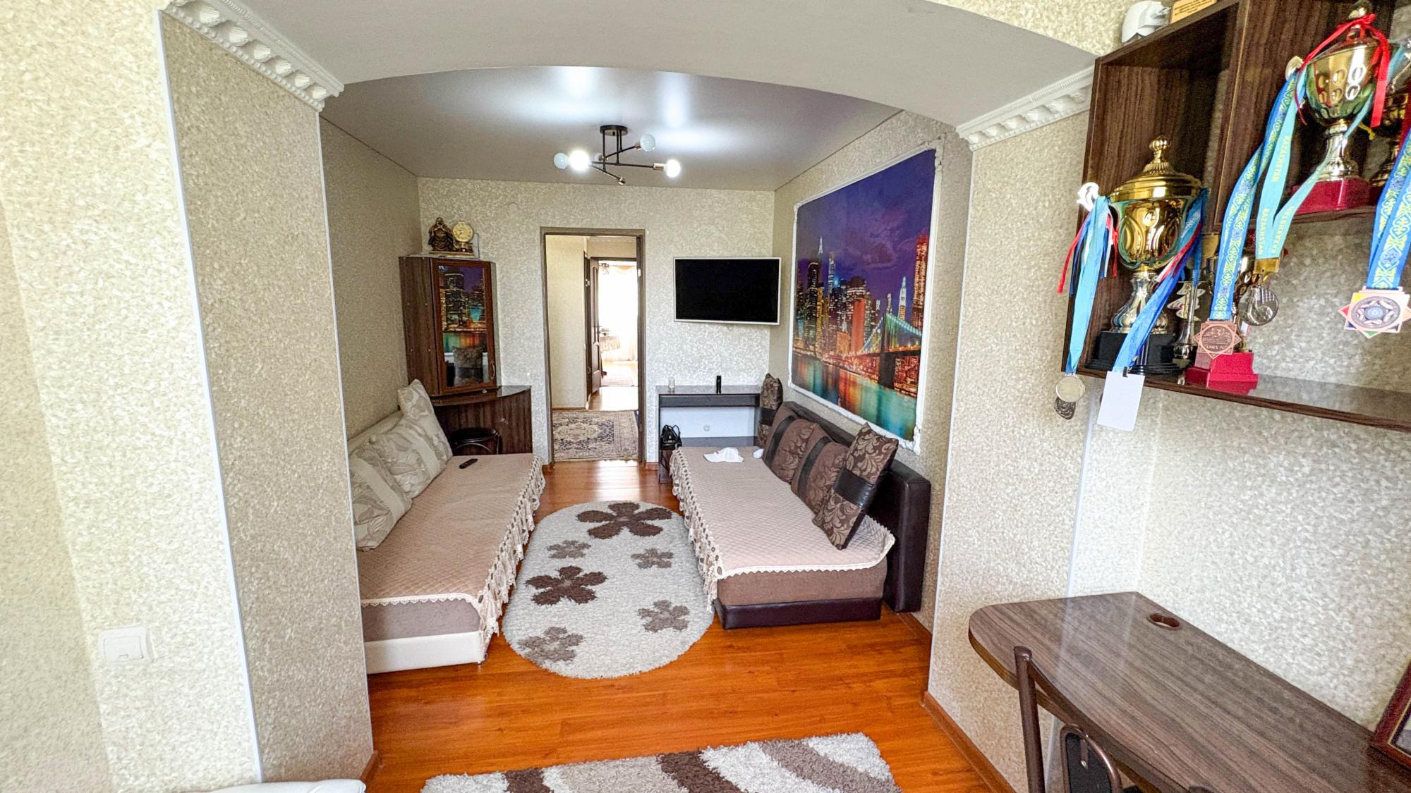 3-комнантная квартира, 67.0 м²,Конаев за 25 500 000