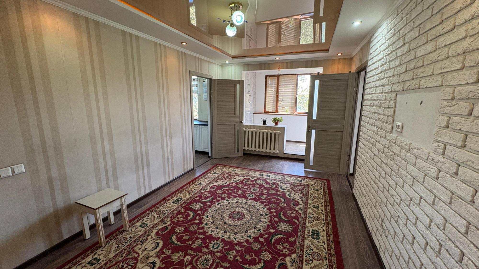 3-комнантная квартира, 62.0 м²,Казахстанская за 2 000 000