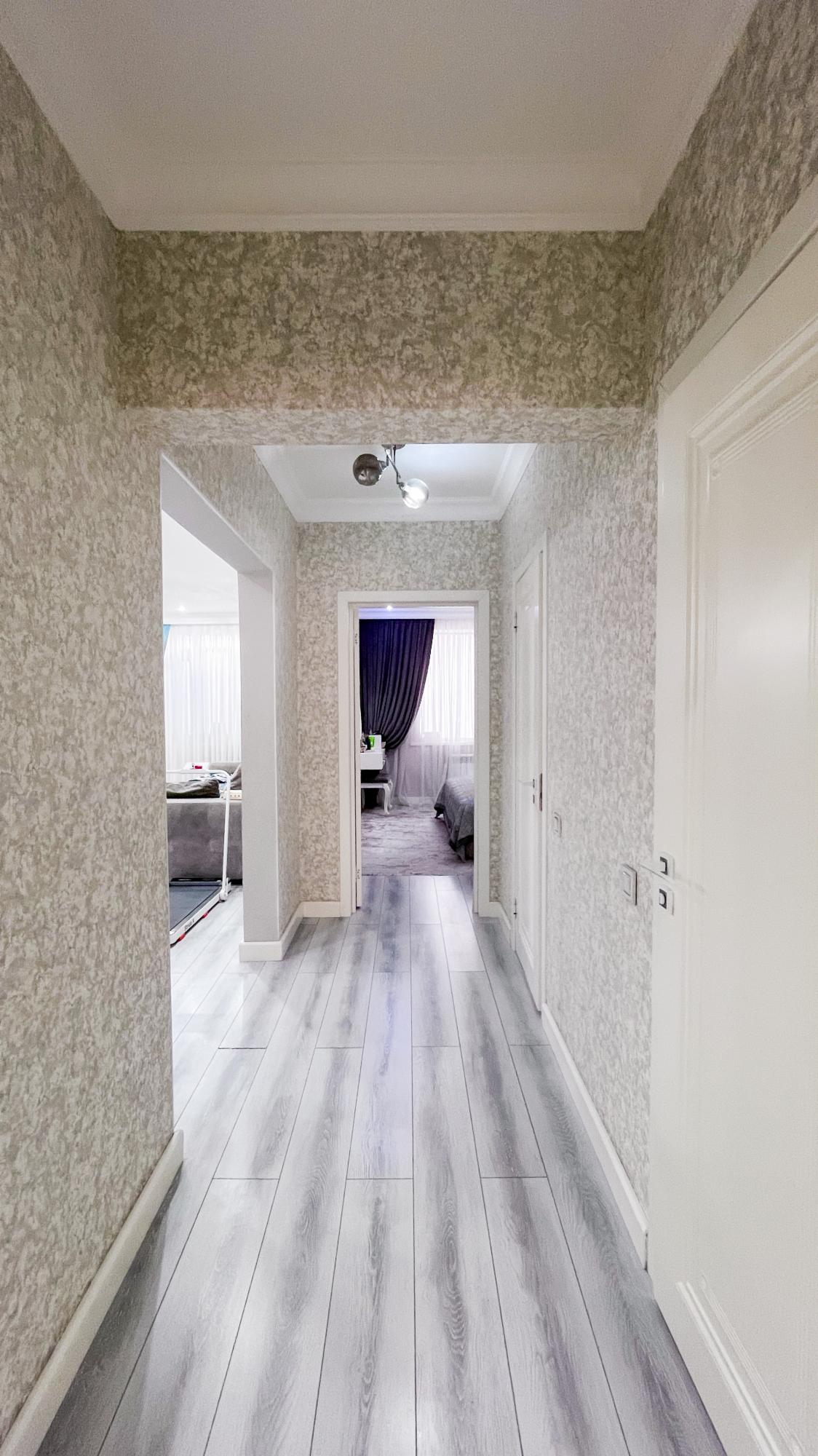 3-комнантная квартира, 90.0 м²,Бирлик за 47 000 000