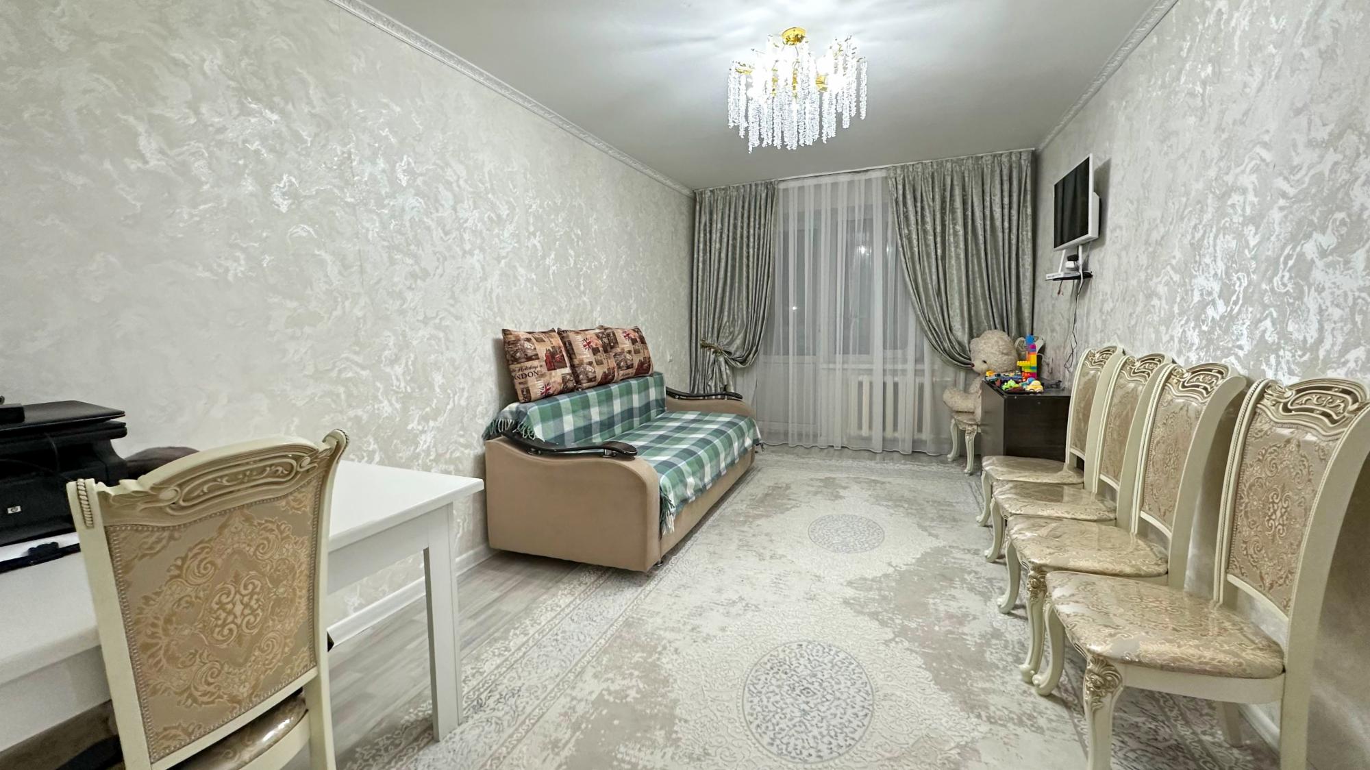 2-комнантная квартира, 45.0 м²,Военный городок за 15 200 000