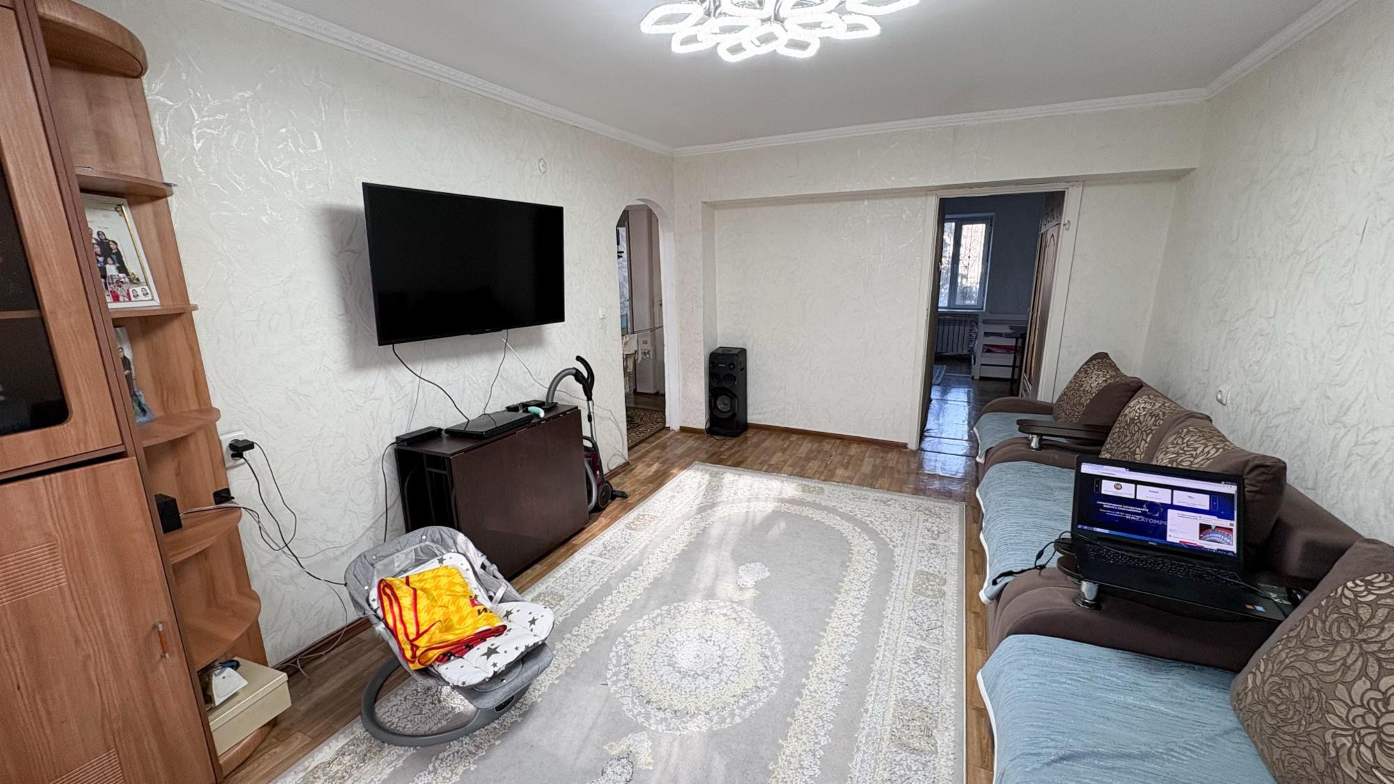 3-комнантная квартира, 62.0 м²,мкр Самал за 20 300 000