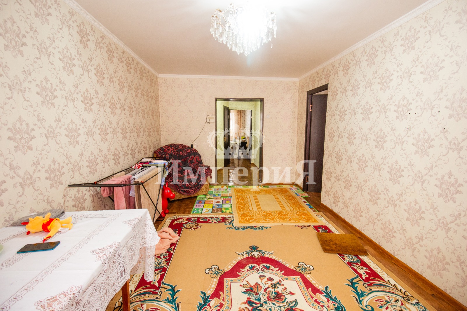 3-комнантная квартира, 63.7 м²,2 мкр за 15 000 000